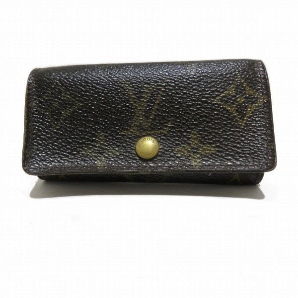 Louis Vuitton Louis Vuitton Louis Vuitton Monogram Multicles 4 Key Case M62631 Canvas Key Holder M62631 in Fair Condition Size ONE SIZE - 1 Thumbnail