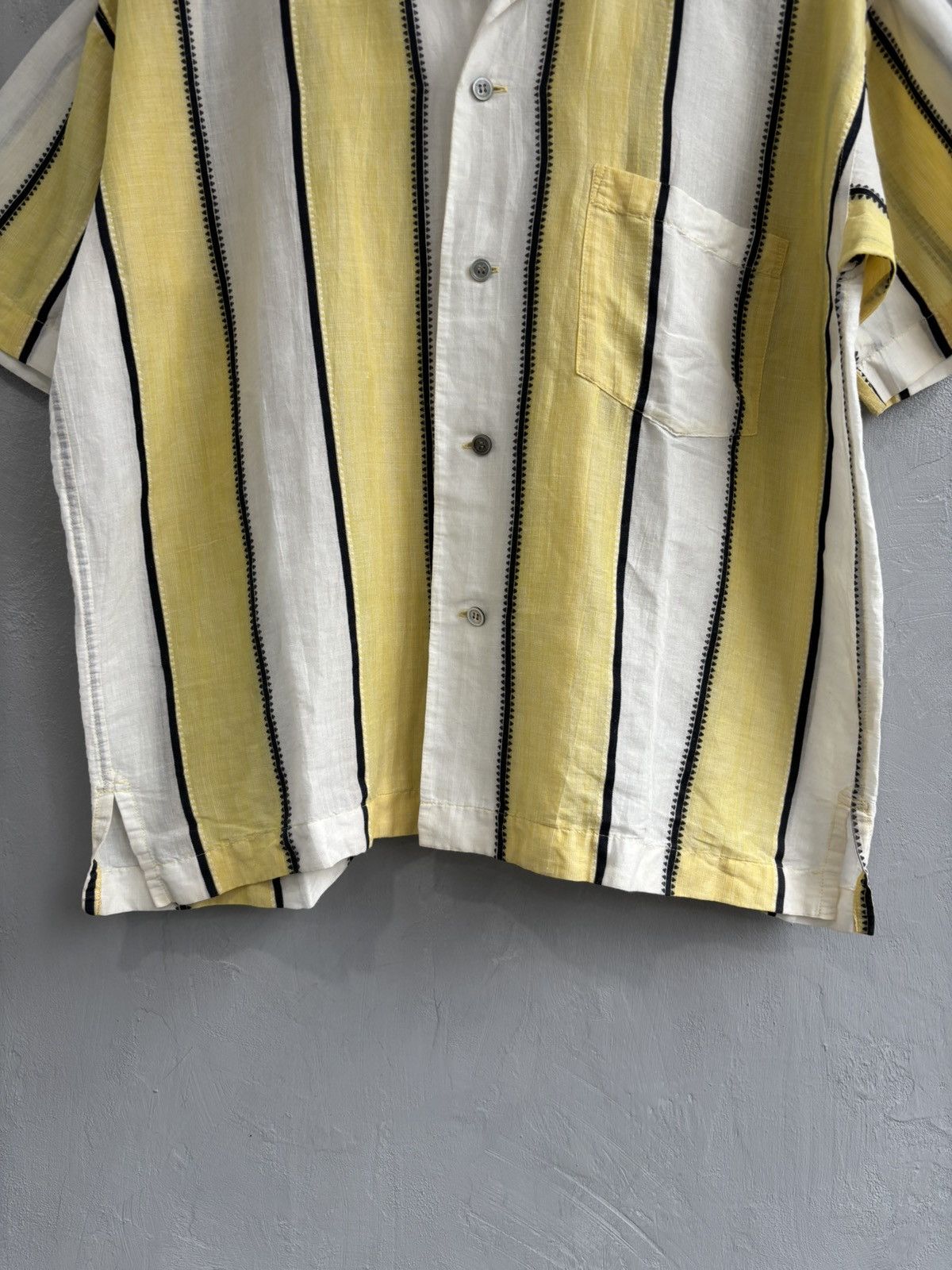 Issey Miyake Issey Miyake 80s Hakama camp collar shirt Size US M / EU 48-50 / 2 - 5 Thumbnail
