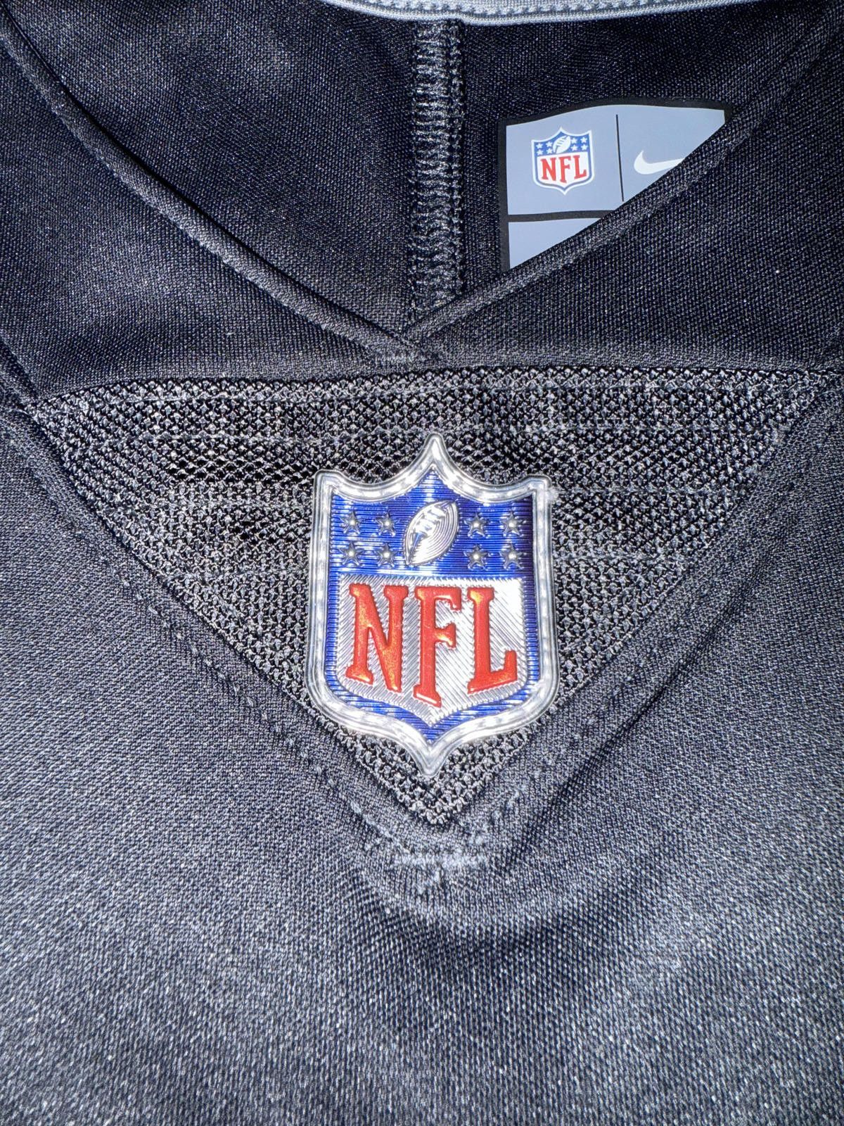 Nike Nike Men’s Nfl Pittsburgh Steelers Game Issue Football Black Blank Jersey Size US L / EU 52-54 / 3 - 4 Thumbnail