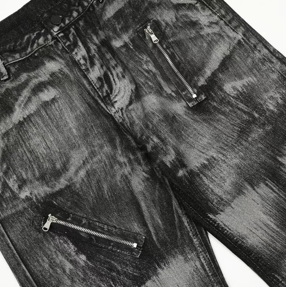Japanese Brand × Jean Vintage Loose Casual Hip Hop Tie-Dye Jeans Size US 32 / EU 48 - 4 Thumbnail