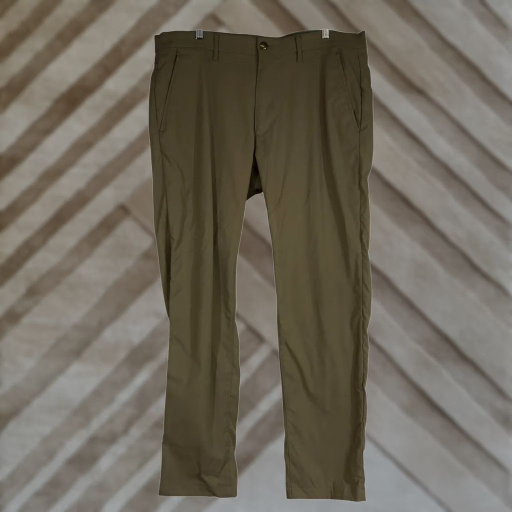 Lands' End LANDS' END Beige Slim Fit Polyester Pants Men's 38 Size US 38 / EU 54 - 1 Thumbnail