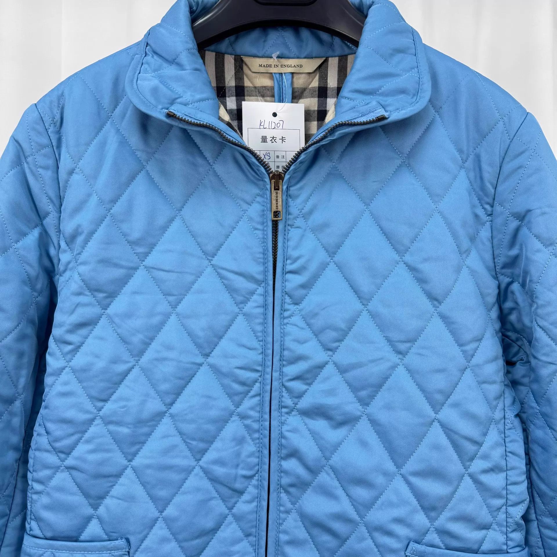 Burberry Burberry Check Quilted Jacket XS 98 New $7800 Size XS / US 0-2 / IT 36-38 - 3 Thumbnail