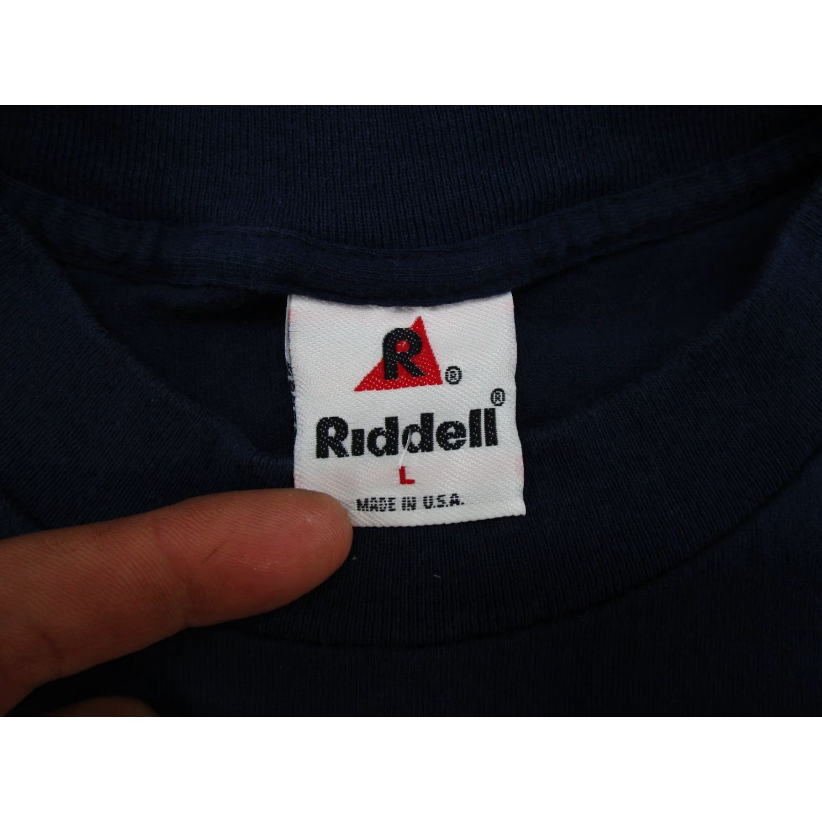 Riddell VINTAGE 1996 Chicago Bears NFL Riddell Single Stitch T-Shirt Mens SZ L USA Made Size US L / EU 52-54 / 3 - 3 Thumbnail