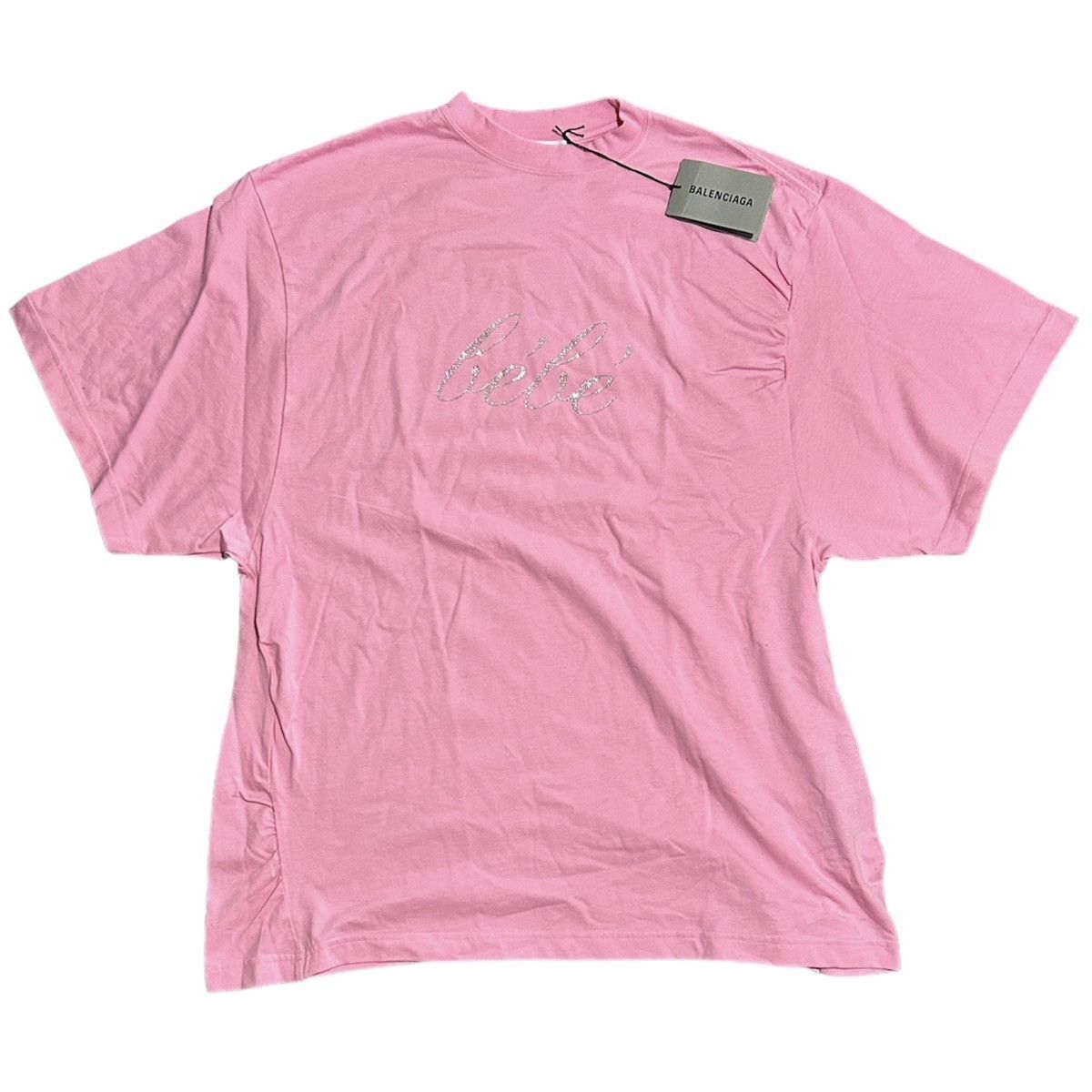 balenciaga bebe worn out tee