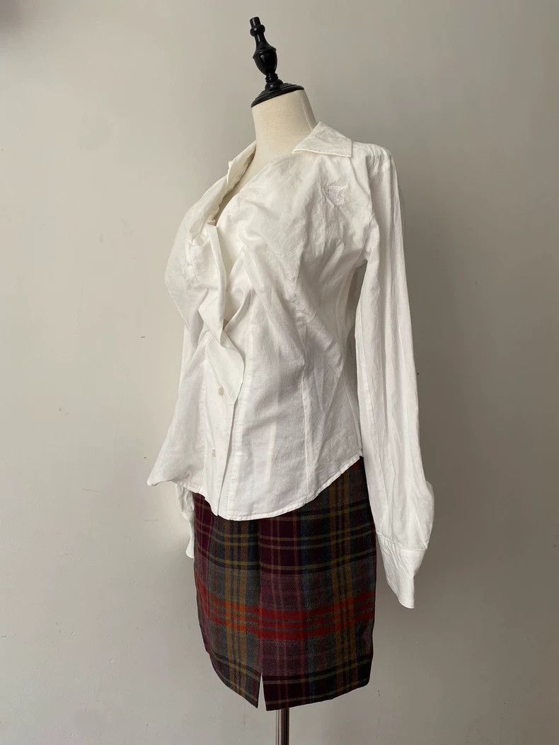 Vivienne Westwood Vivienne Westwood White drunken shirt Size M / US 6-8 / IT 42-44 - 7 Thumbnail
