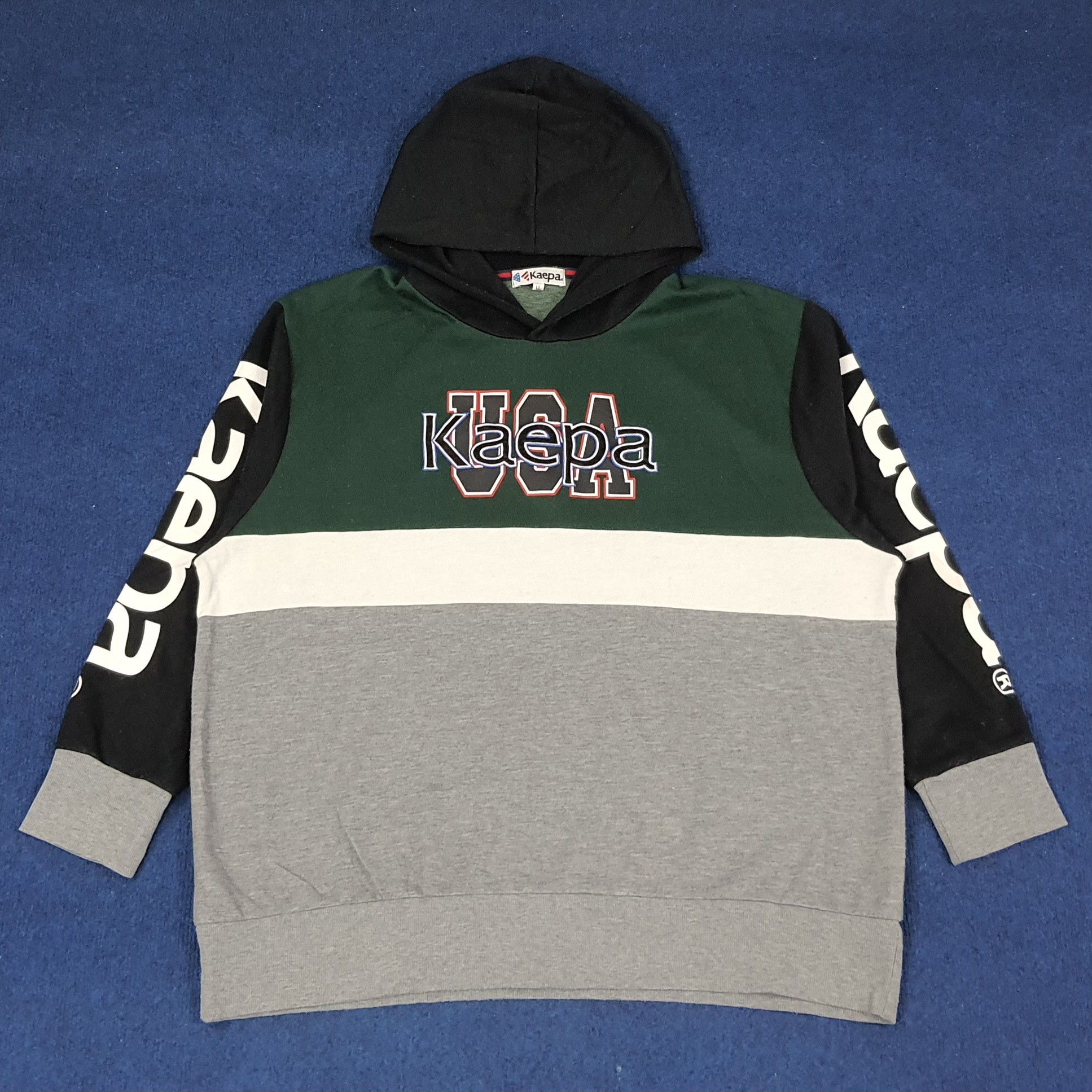 Vintage Vintage Kaepa USA Cheerleading Footwear Hoodie C229N11 Size US XL / EU 56 / 4 - 1 Thumbnail