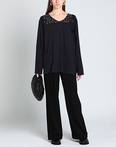 Maison Margiela !DS! SS22 Maison Margiela Studded Black Longsleeve T-Shirt Size US L / EU 52-54 / 3 - 6 Thumbnail