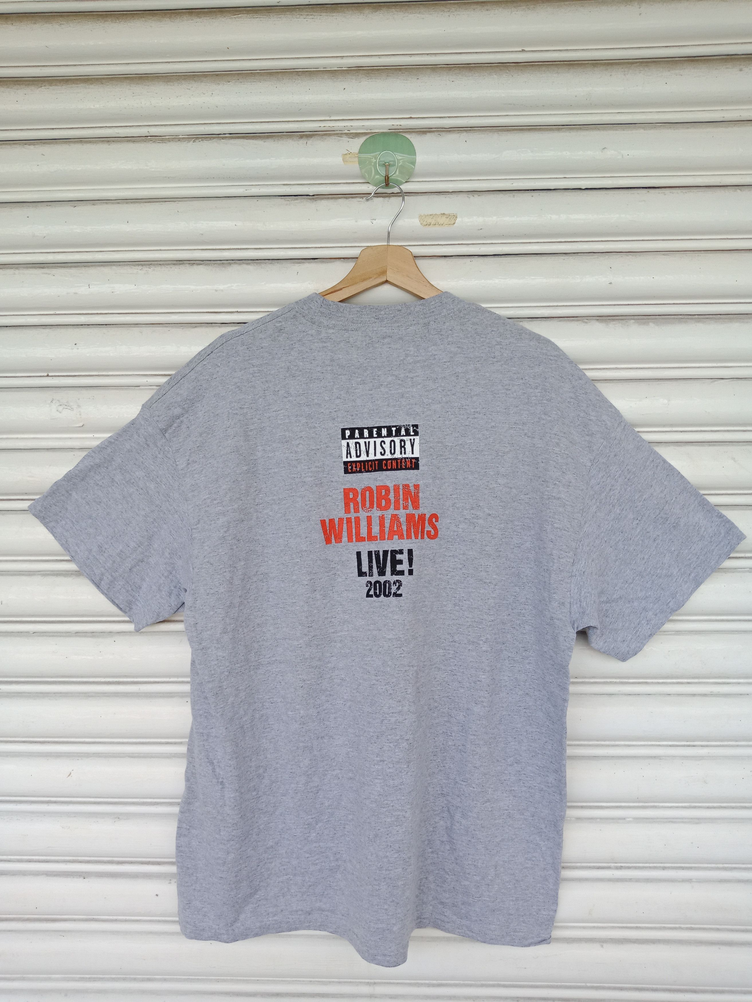 Vintage Robin Williams Legendary Comedian Avant Garde Artist Size US L / EU 52-54 / 3 - 2 Thumbnail