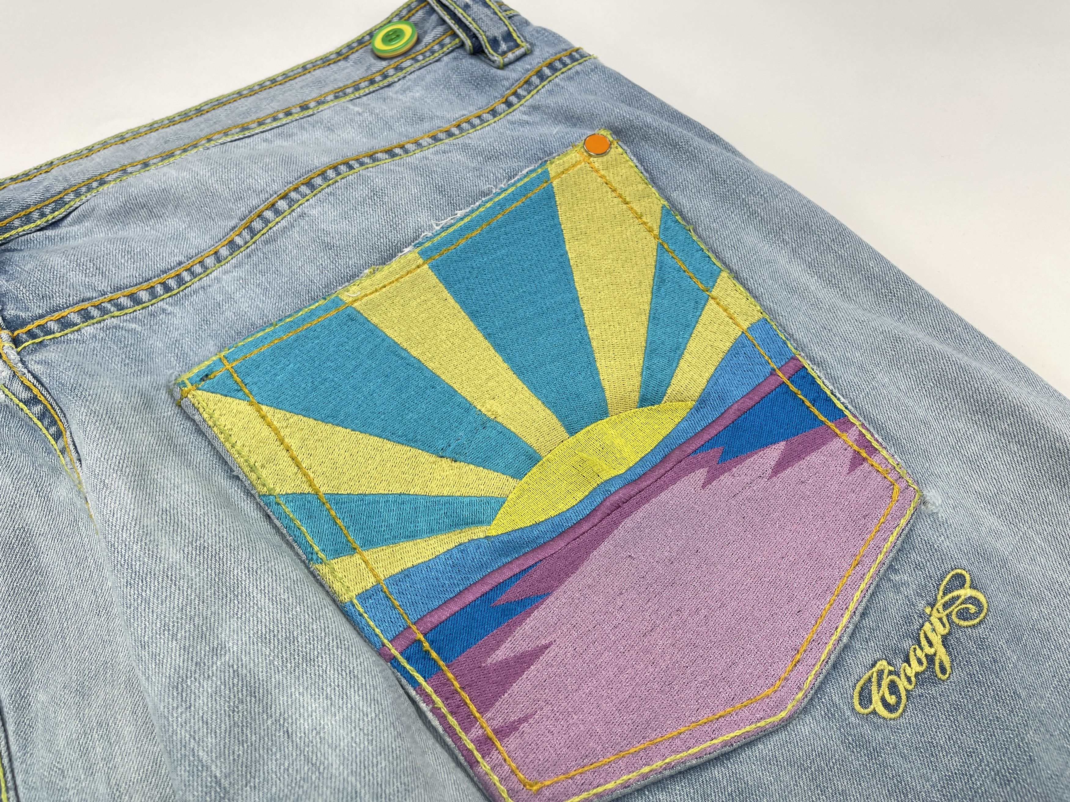 Coogi Coogi jeans, vintage hip hop baggy jeans, 90s Y2K skater 42 Size US 42 / EU 58 - 7 Thumbnail