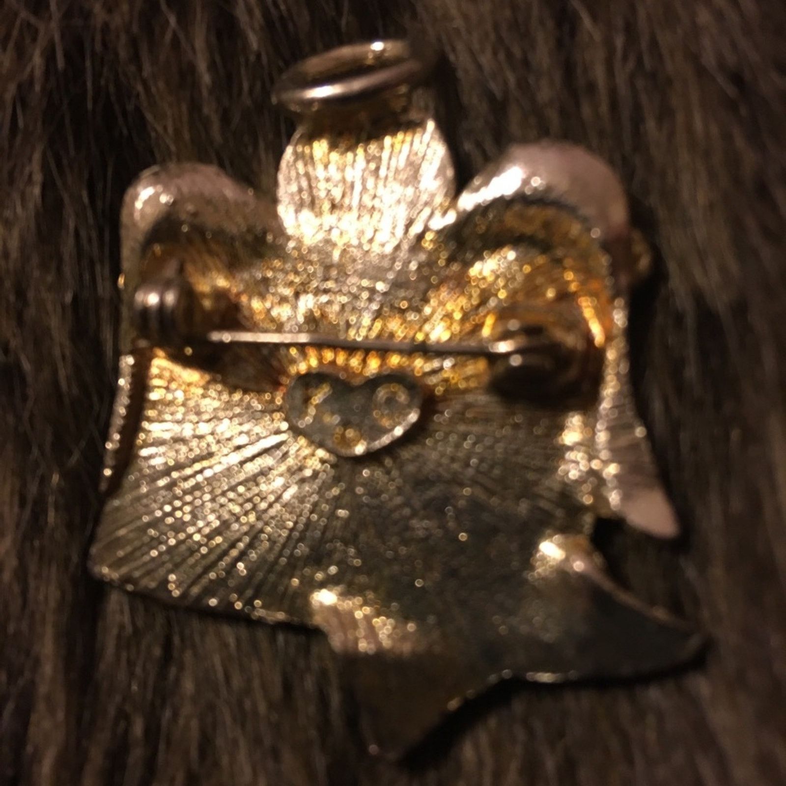 Kenneth Cole Vintage Kenneth Cole angel American flag brooch Size ONE SIZE - 2 Thumbnail