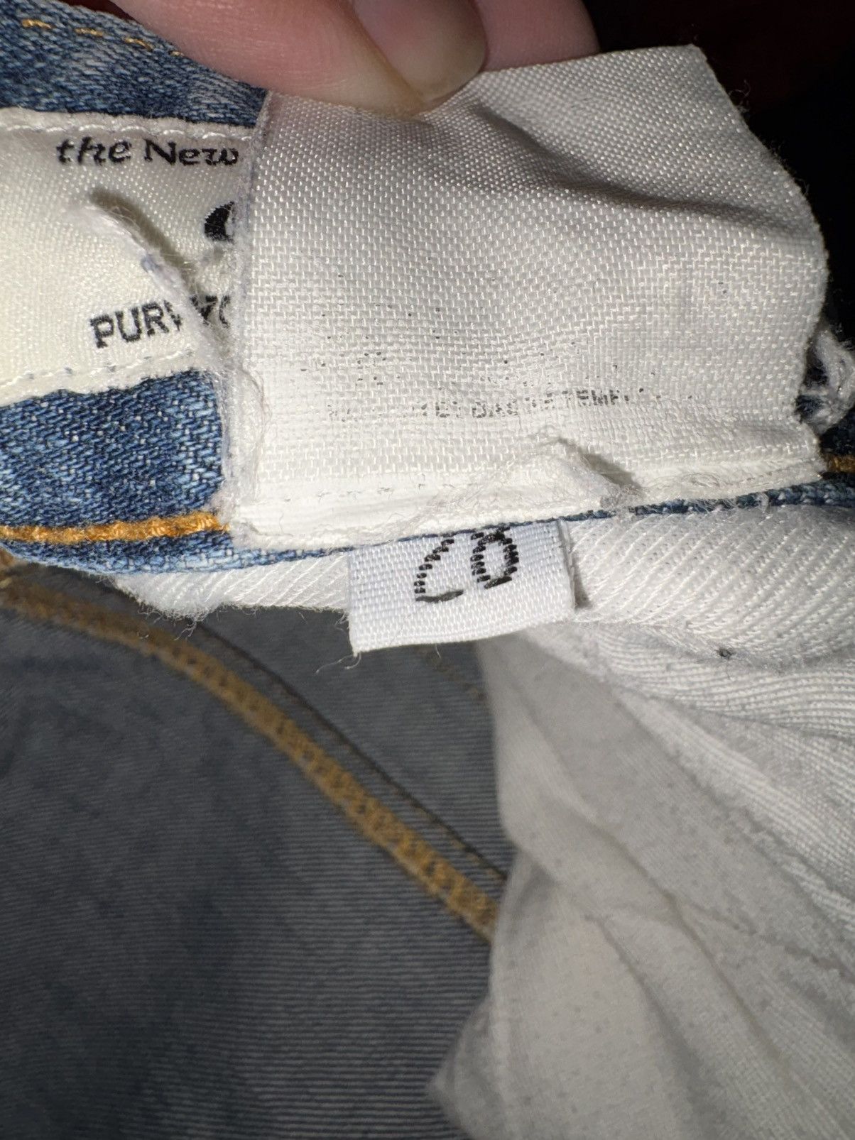 Japanese Brand The New Look Eight 3D Twisted Seam Distressed Denim -Size 28 Size US 28 / EU 44 - 10 Thumbnail
