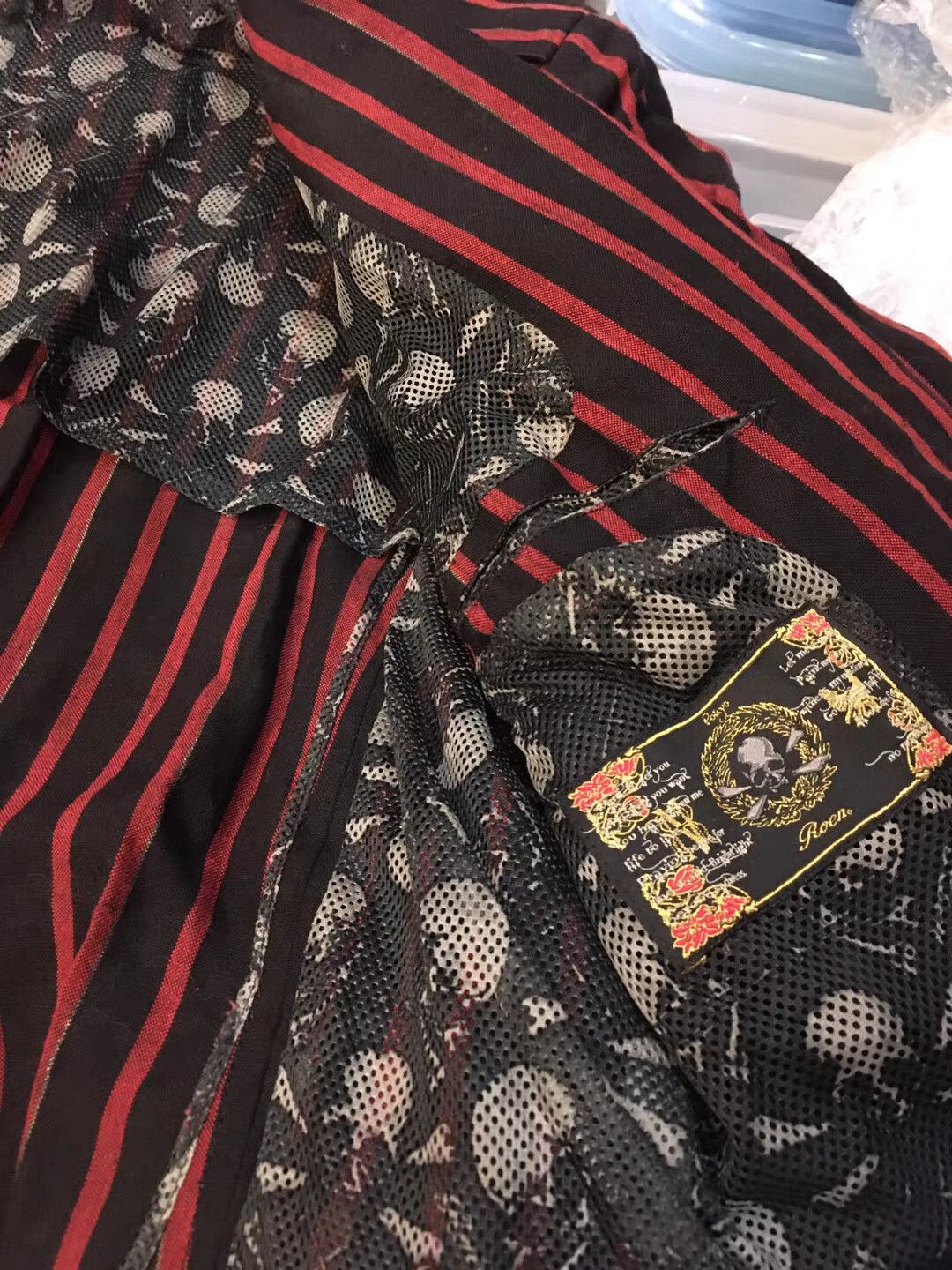 Roen Roen Vintage Striped Suit Set K11 Size US L / EU 52-54 / 3 - 4 Thumbnail