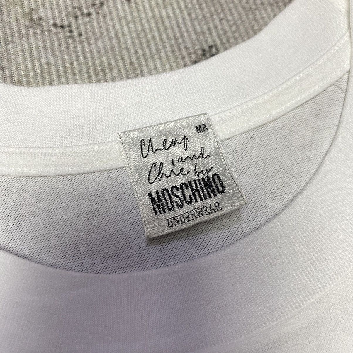Moschino × Vintage Vintage Moschino Plain Shirt Moschino Underwear Size US S / EU 44-46 / 1 - 10 Thumbnail