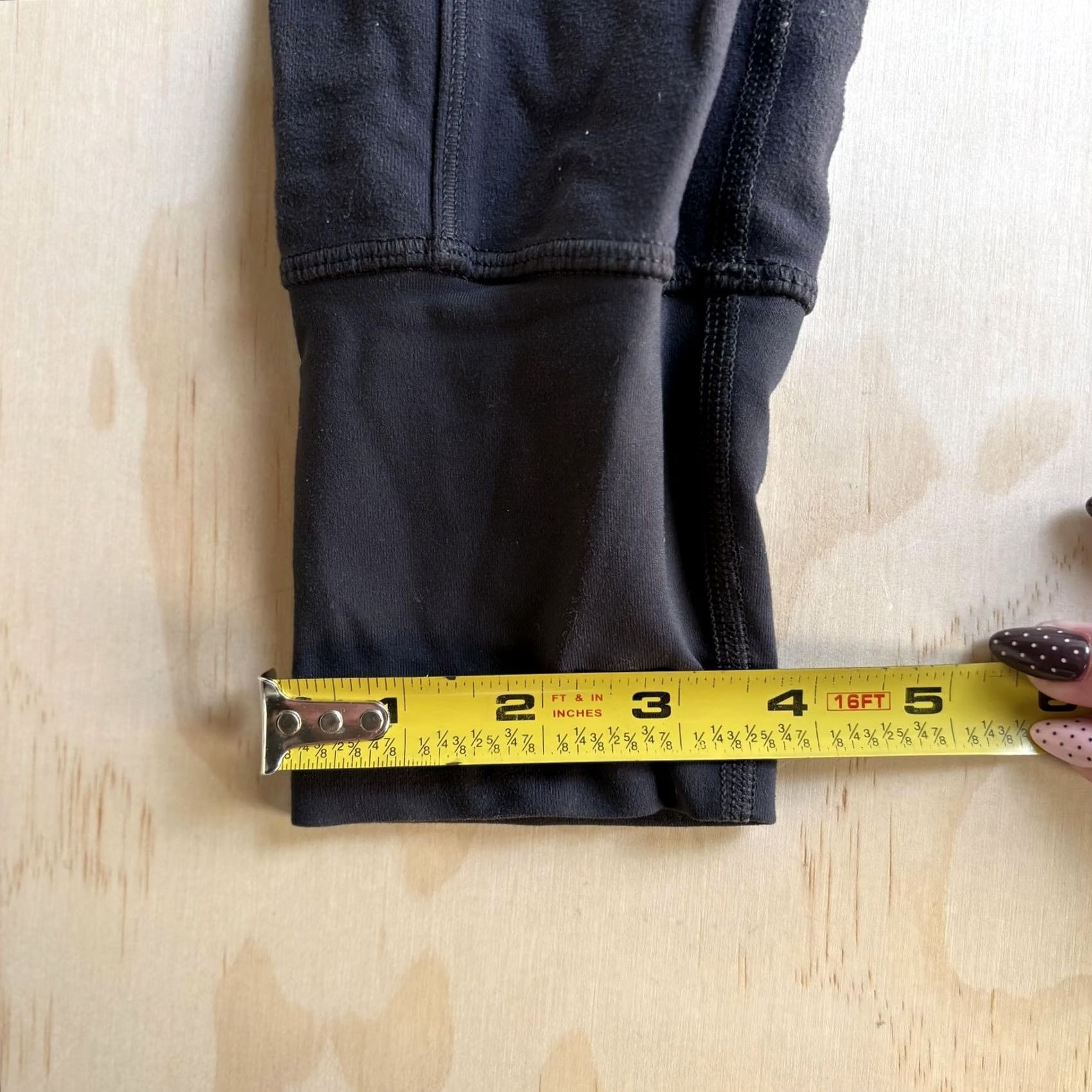 Lululemon Lululemon Leggings Womens XS Black High Rise Jogger Pockets Yoga Athletic Gym Size 26" / US 2 / IT 38 - 8 Thumbnail