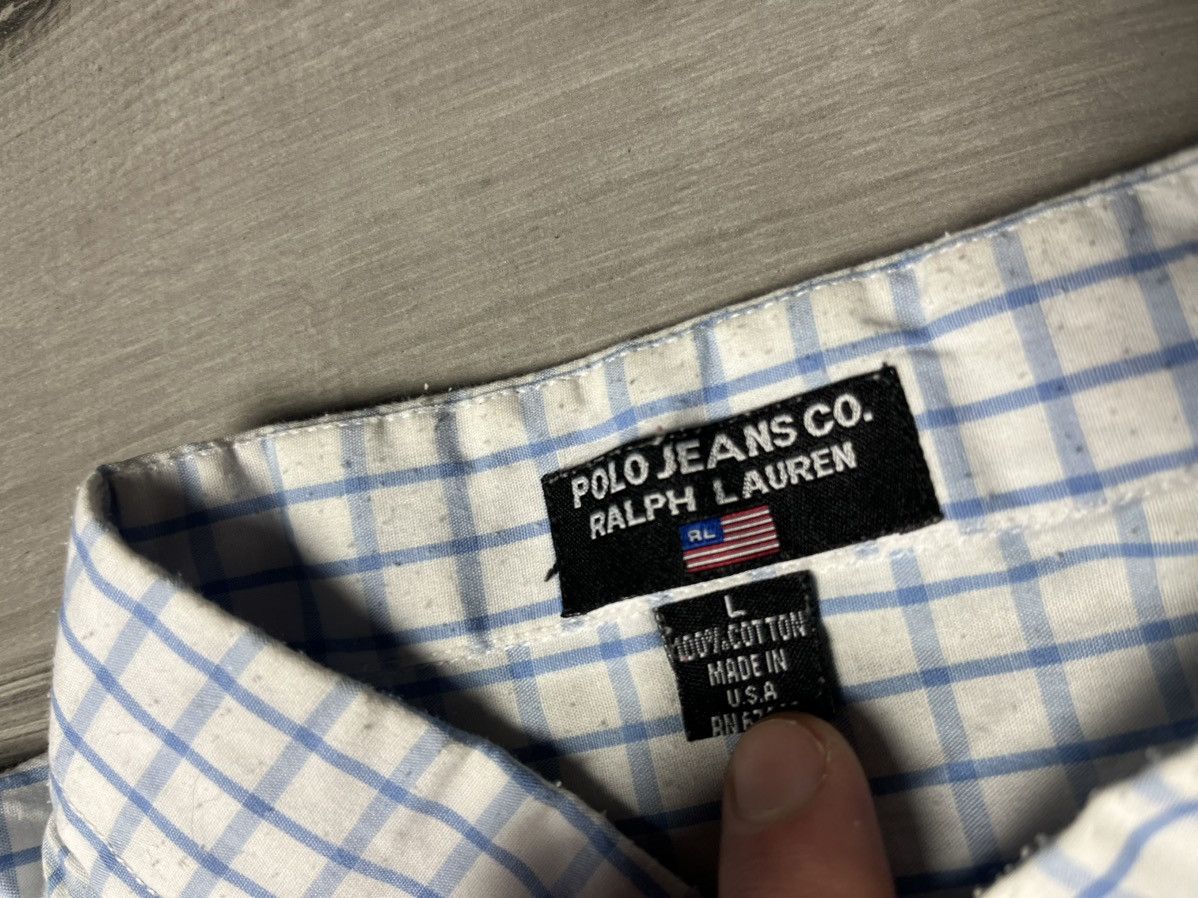 Polo Ralph Lauren Polo Jeans Co Ralph Lauren Shirt Vintage Rare size Large Size US L / EU 52-54 / 3 - 5 Thumbnail