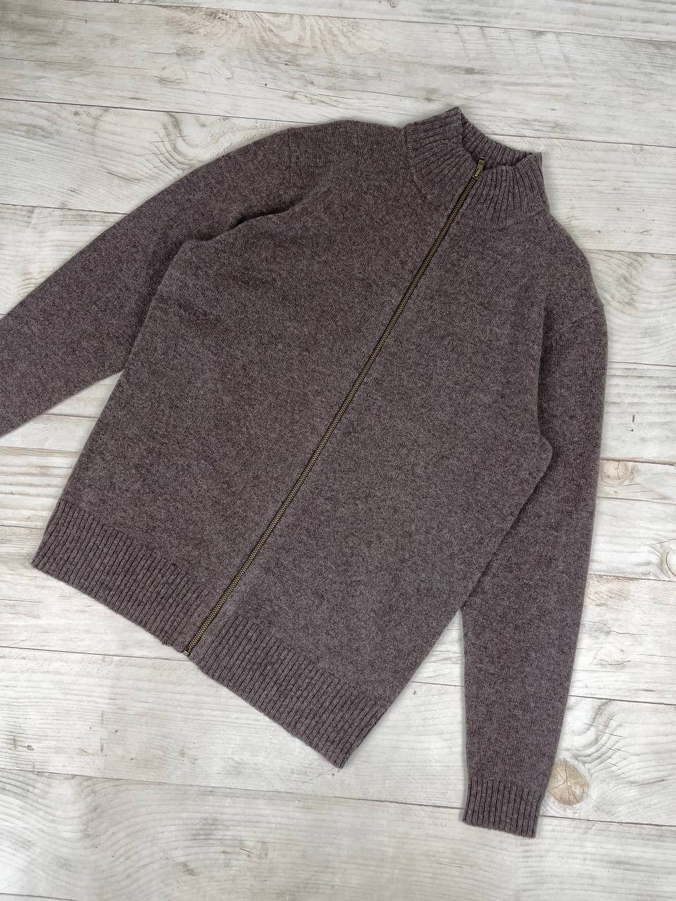 Vintage WoolOvers Sweater Full Zip Wool Knit Size US M / EU 48-50 / 2 - 2 Thumbnail