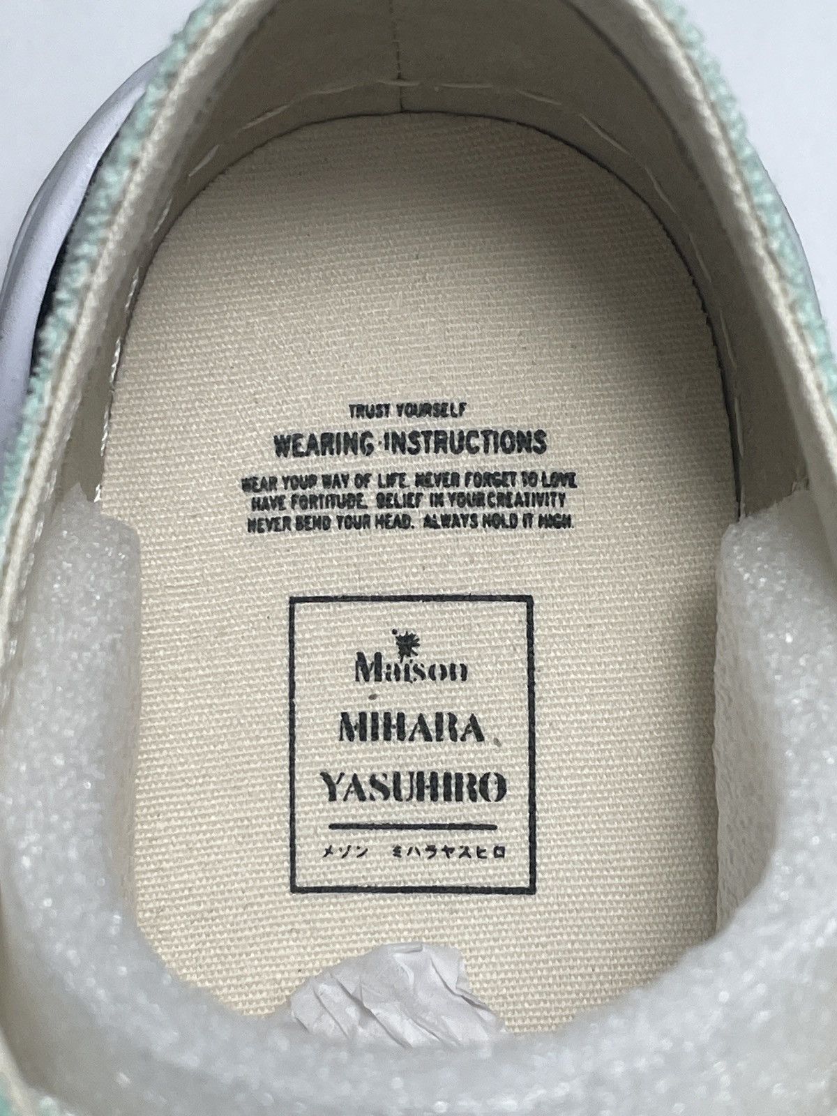Maison MIHARA YASUHIRO Maison Mihara Light Blue Peterson Low (SIZE 42) Size US 9 / EU 42 - 10 Thumbnail