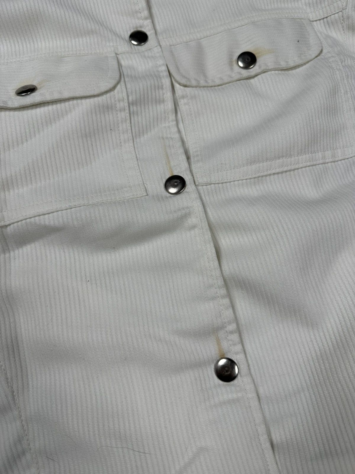 If Six Was Nine × Japanese Brand × Le Grande Bleu (L.G.B.) Vintage Y2K White Boxy Fit Bomber Jacket archive Size US L / EU 52-54 / 3 - 6 Thumbnail