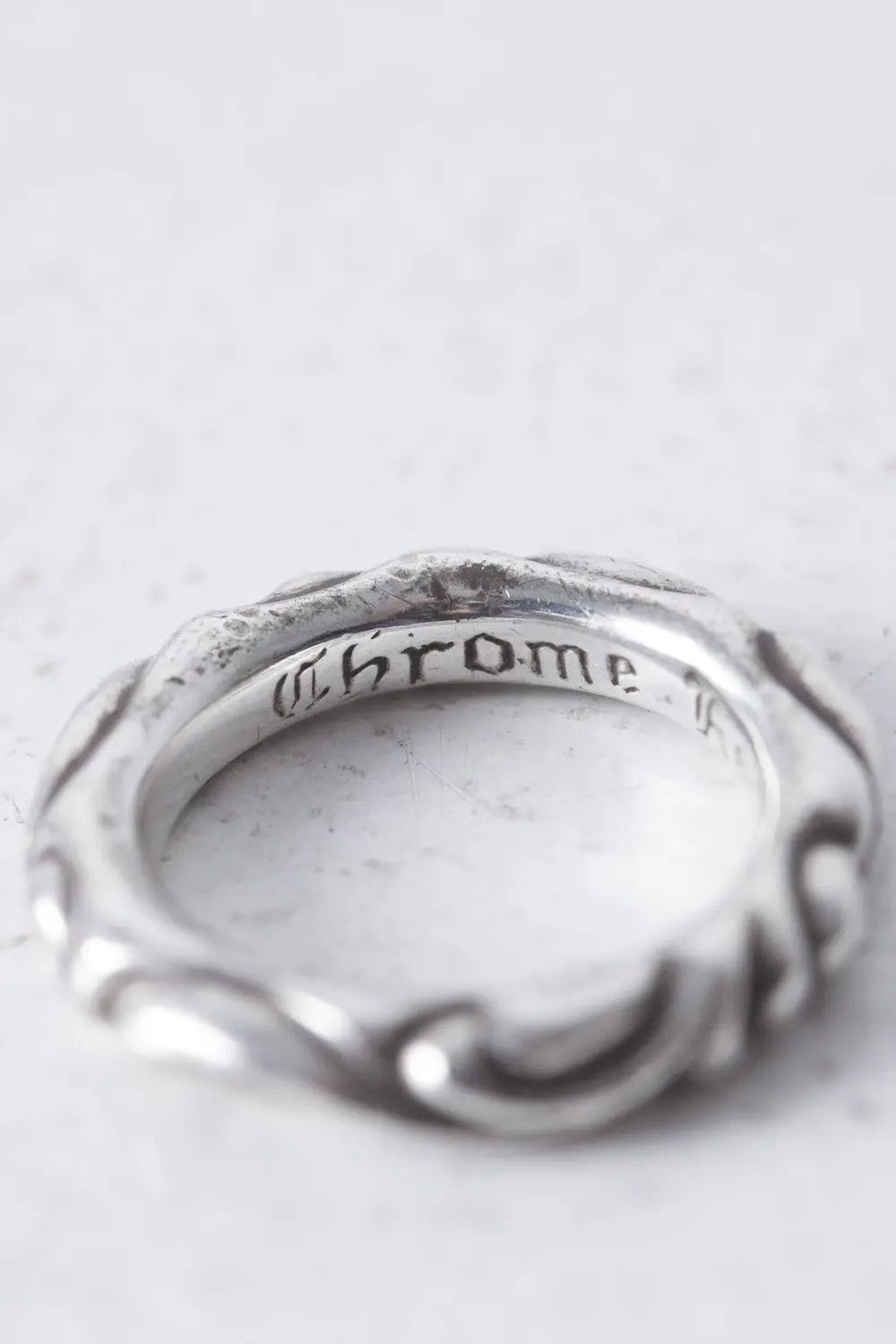 Chrome Hearts Chrome Hearts scroll band ring US 8.5 Size ONE SIZE - 6 Thumbnail