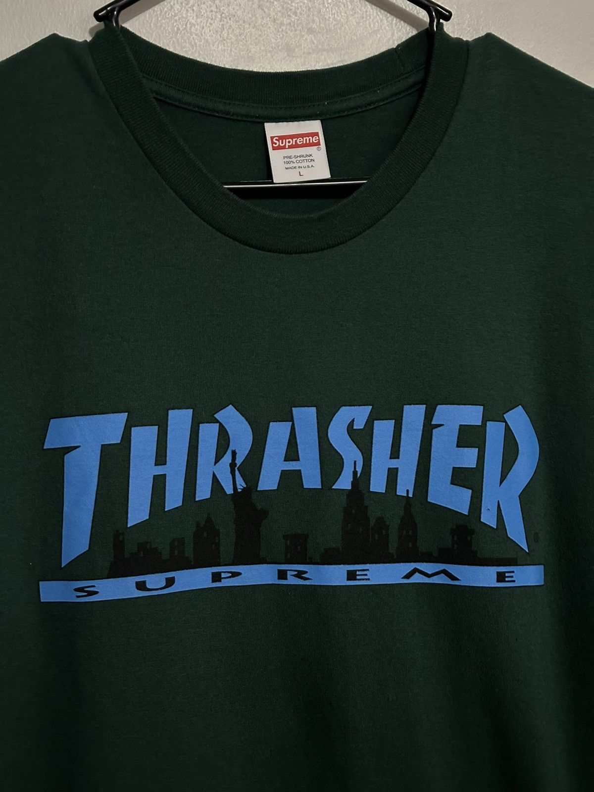 Supreme × Thrasher Supreme Thrasher Skyline Tee Size US L / EU 52-54 / 3 - 2 Thumbnail