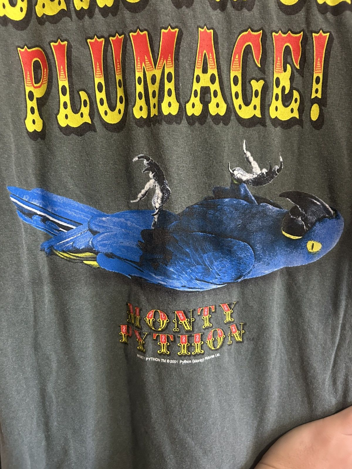 Vintage Vintage Monty Python Beautiful Plumage 2001 Shirt Size XL Size US XL / EU 56 / 4 - 4 Thumbnail