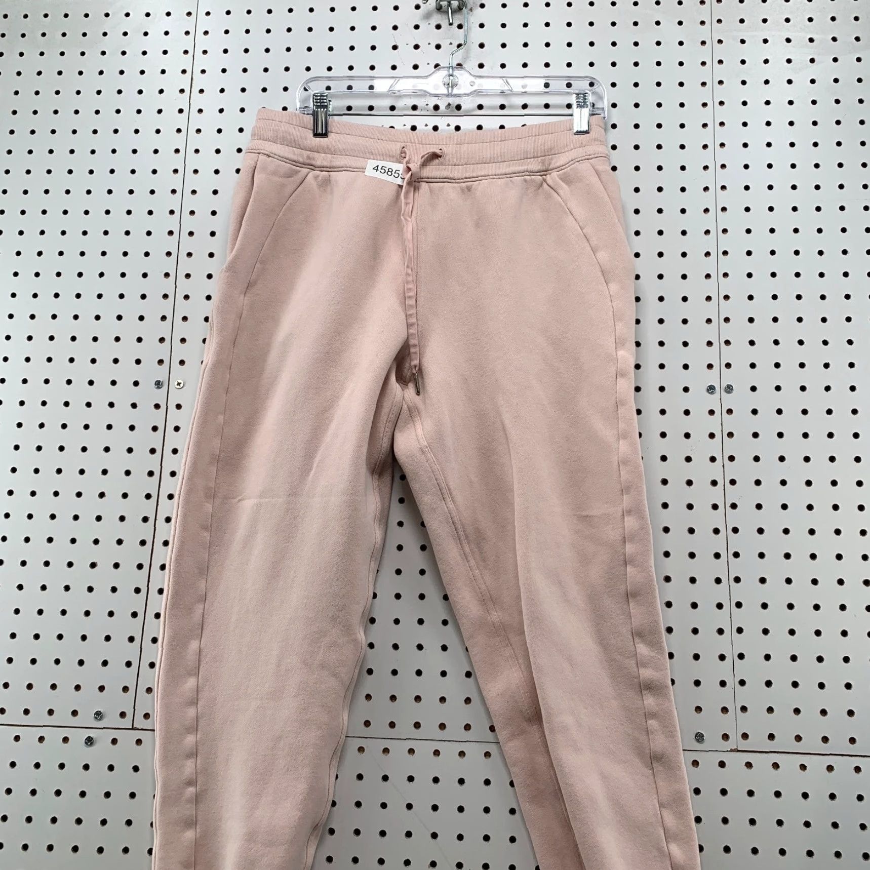 Lululemon Lululemon Sweatpants Womens 10 Pink Drawstring Fleece Scuba Joggers 32x26 Size 32" / US 10 / IT 46 - 2 Thumbnail