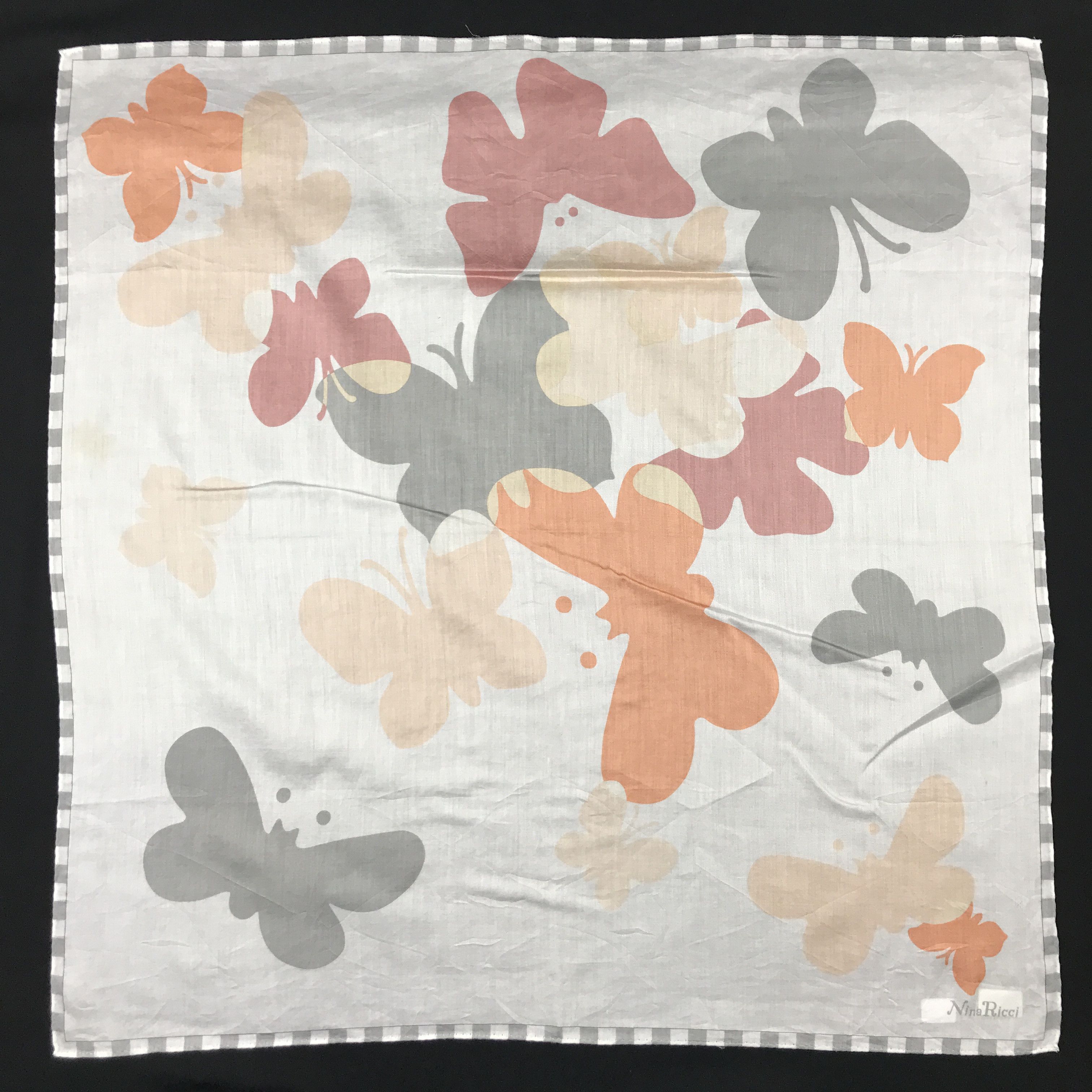 Designer × Japanese Brand × Vintage Vintage Nina Ricci Bandana Neckerchief Handkerchief Size ONE SIZE - 1 Thumbnail