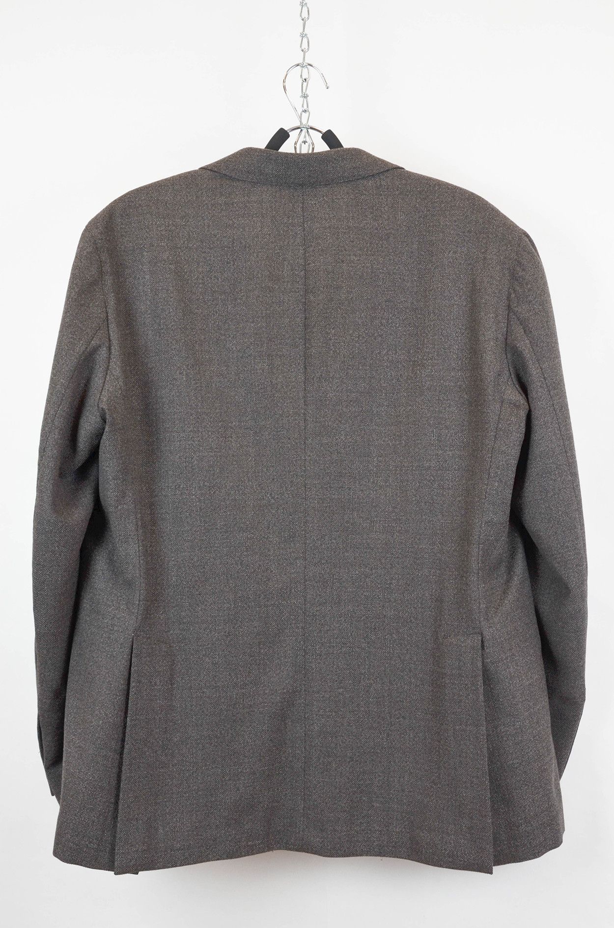 Other 0909 Italy Grey Virgin Wool Blazer – Size 56 / XL Size 46R - 2 Thumbnail