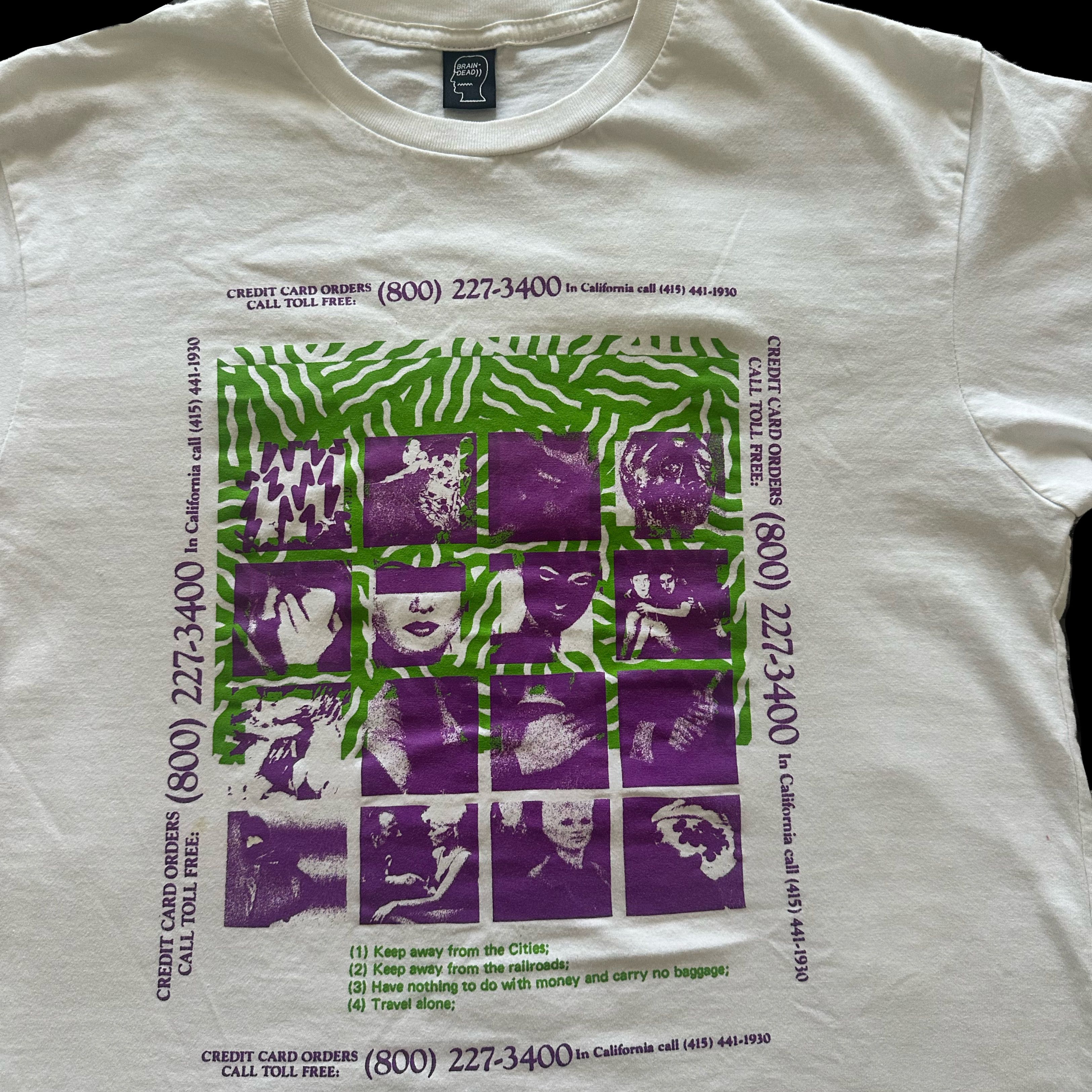 Brain Dead Brain Dead Deadstock T (WHITE) Size US M / EU 48-50 / 2 - 2 Thumbnail