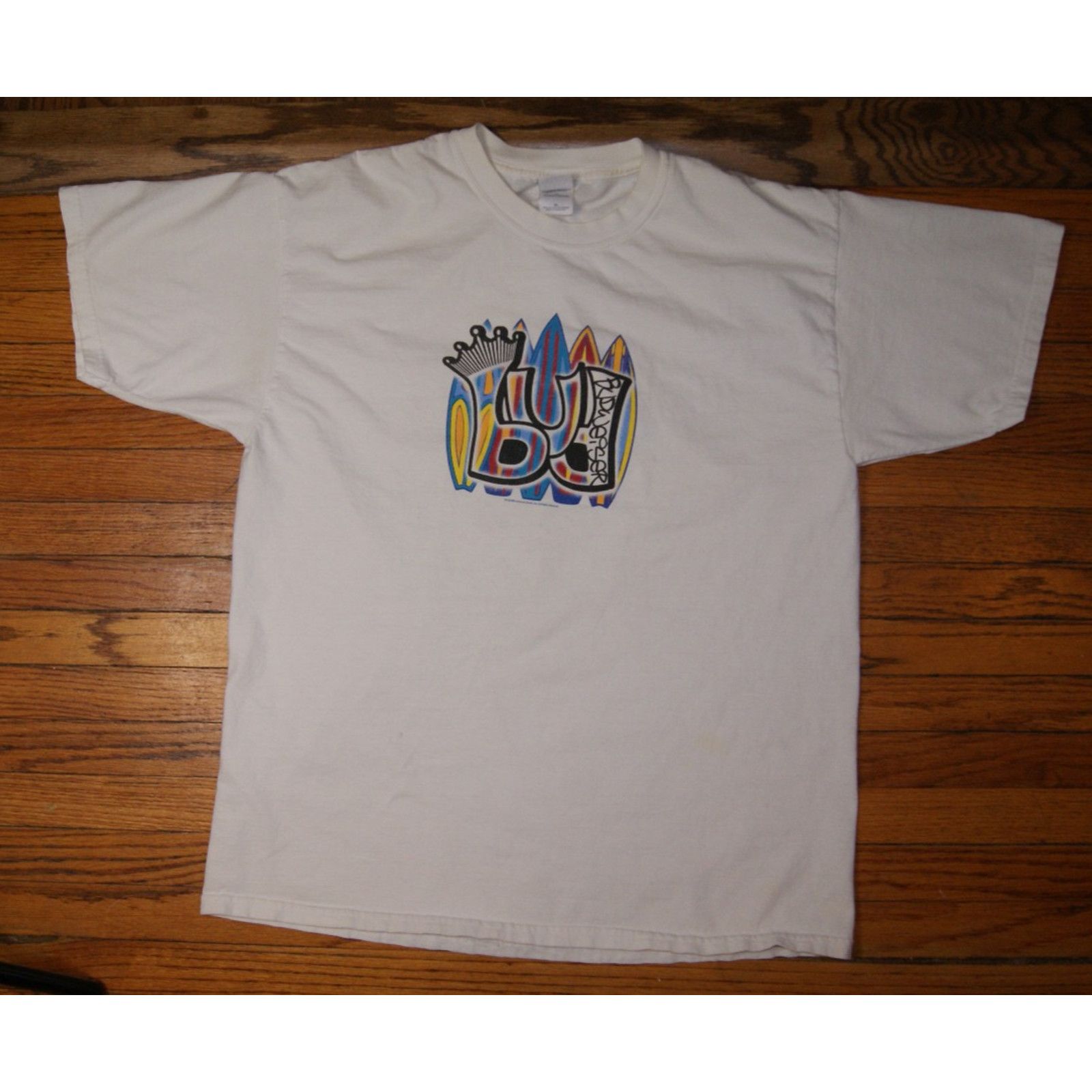 Gildan VTG Budweiser XL TShirt Hawaiian Surf Boards Bud Logo Size US XL / EU 56 / 4 - 4 Thumbnail