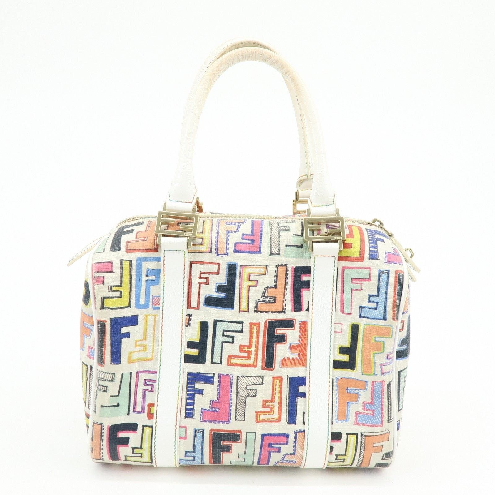 Fendi Fendi Zucca & Leather Satchel Size ONE SIZE - 2 Thumbnail