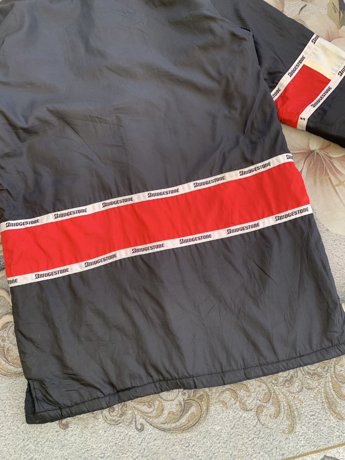 Japanese Brand Bridgestone Motorsport Long Jacket Hooded Size US L / EU 52-54 / 3 - 9 Thumbnail