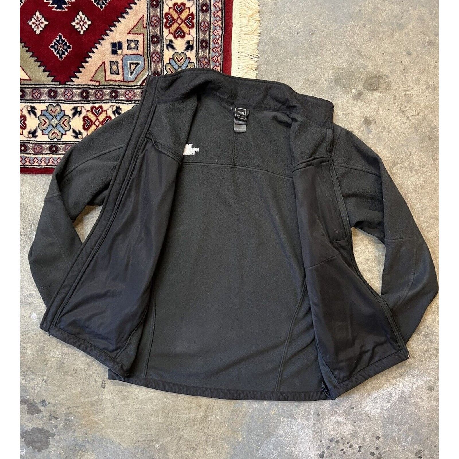 The North Face The North Face Fleece Jacket Mens L Black Full Zip 2013 Rare Size US L / EU 52-54 / 3 - 2 Thumbnail