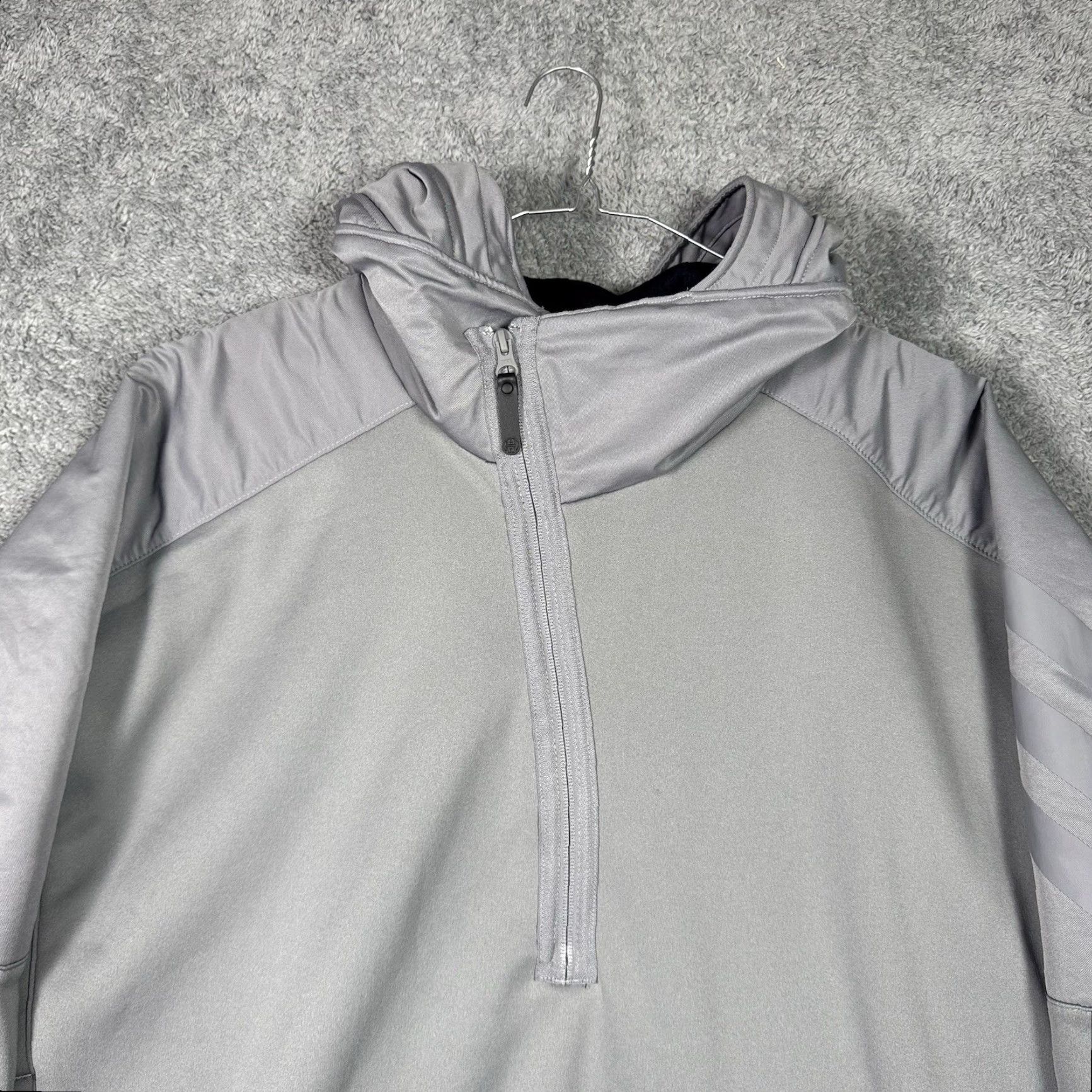 Adidas Adidas James Harden Hoodie Mens Large Shooting Warmup Zip Adapt MVP Sweatshirt Size US XL / EU 56 / 4 - 3 Thumbnail