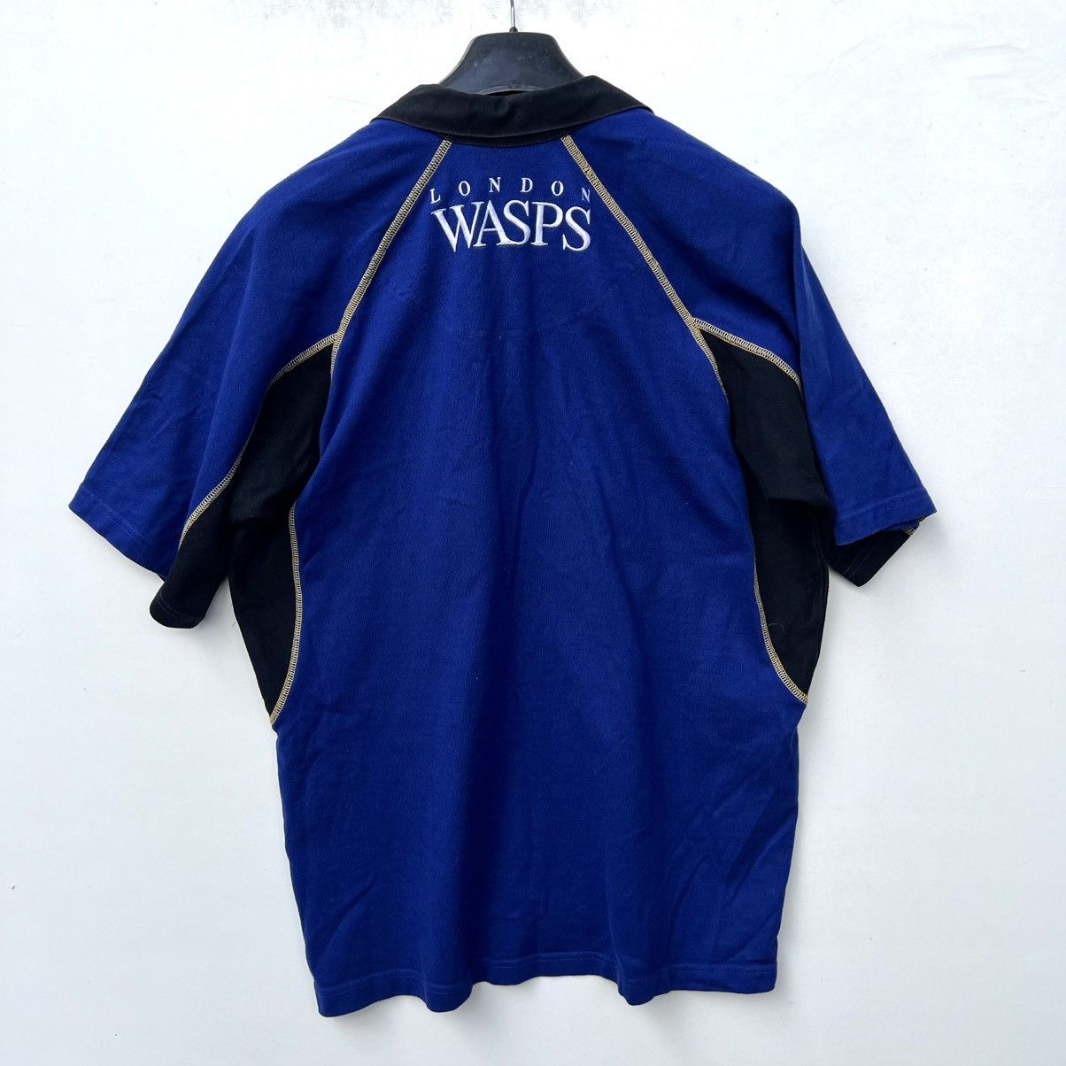 Canterbury of New Zealand T-Shirt Jersey Rugby England London Wasps Vintage Size US L / EU 52-54 / 3 - 8 Thumbnail