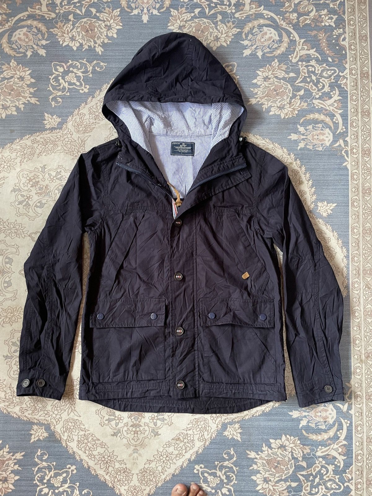 GRN Grn Tokyo Tactical Hooded Jacket Gorpcore slim fit menswear Size US S / EU 44-46 / 1 - 1 Thumbnail