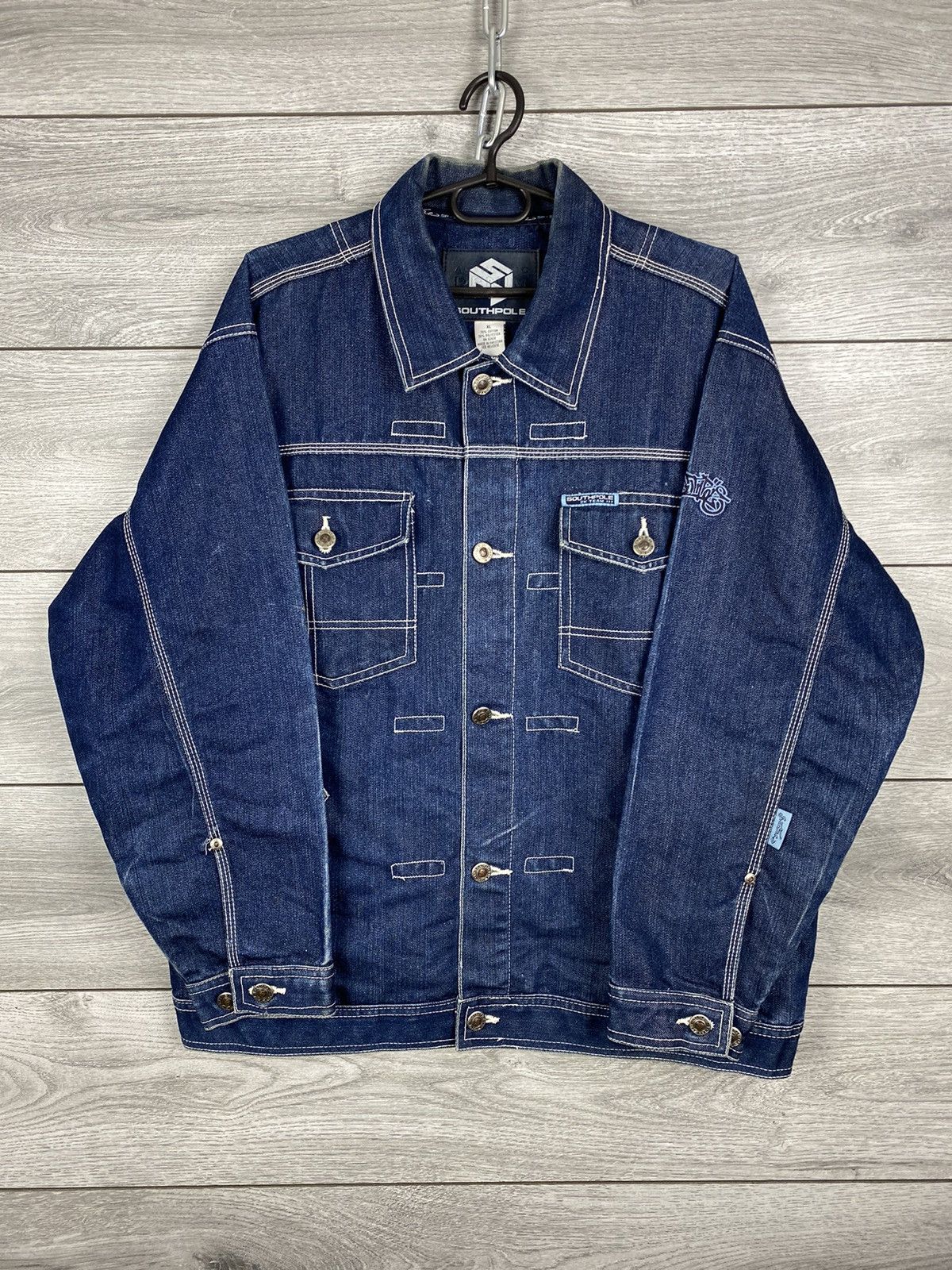 Southpole Vintage Southpole Denim Jacket Size US XL / EU 56 / 4 - 1 Thumbnail