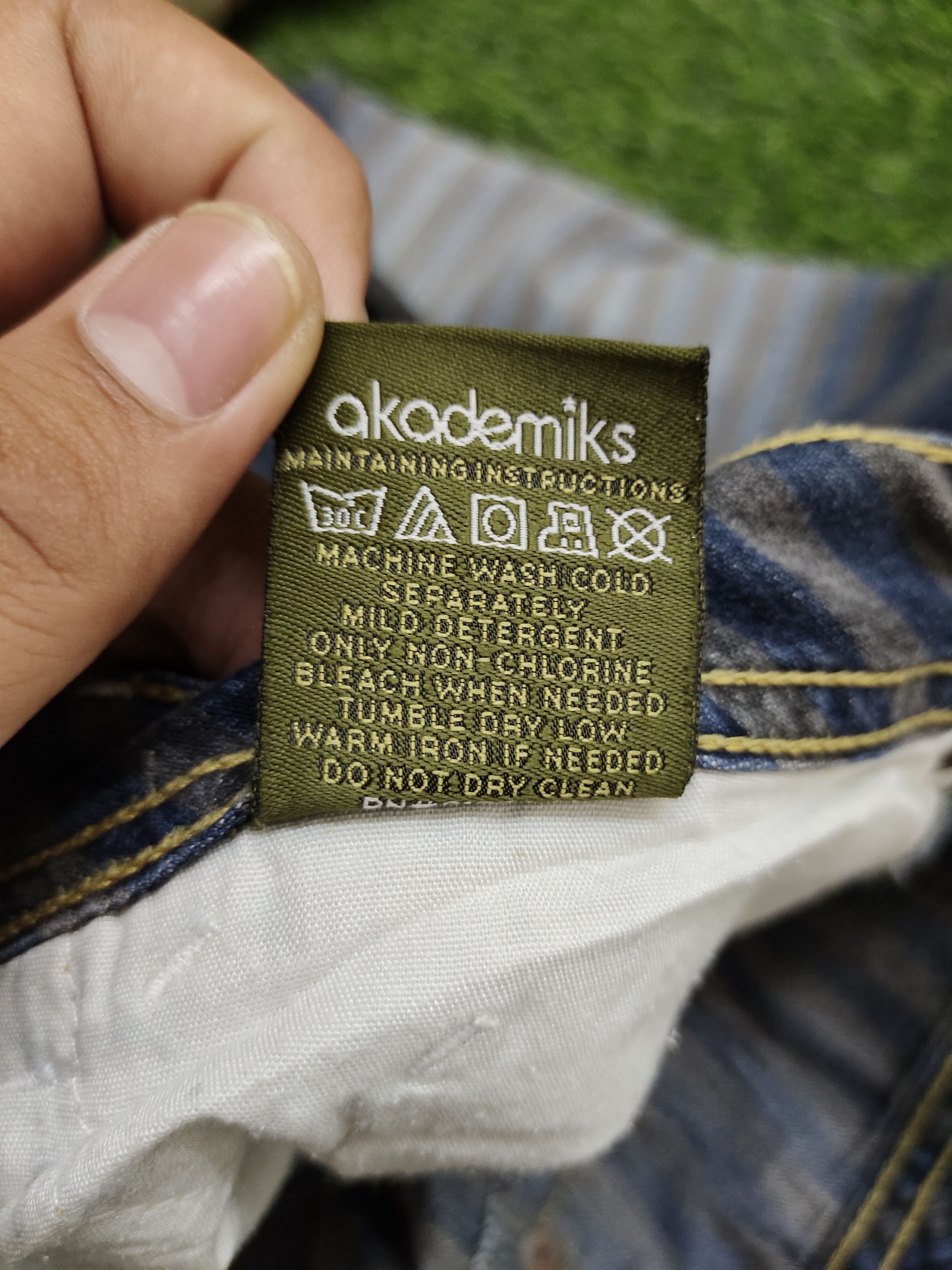 Akademiks Baggy Jeans Akedamiks Denim Wide Leg Y2k Jnco Streetwear Size US 34 / EU 50 - 17 Thumbnail