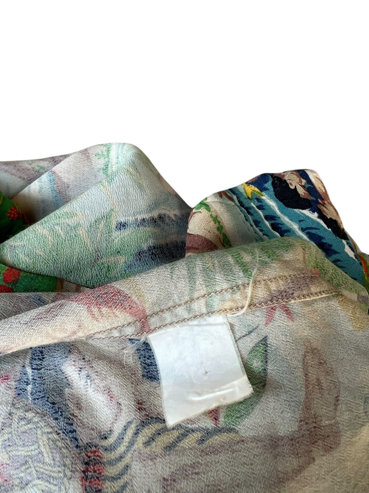 Sun Surf VTG Sun Surf Hula Girls Fisherman Crepe Rayon Hawaiian Shirt Size US M / EU 48-50 / 2 - 25 Thumbnail