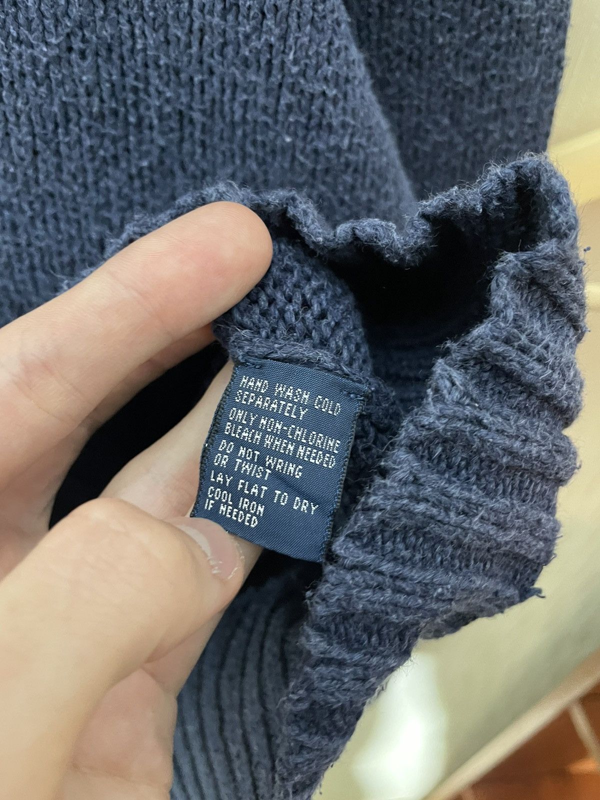 Japanese Brand × Polo Ralph Lauren × Vintage Polo Ralph Lauren vintage knitwear linen sweater Size US XL / EU 56 / 4 - 10 Thumbnail