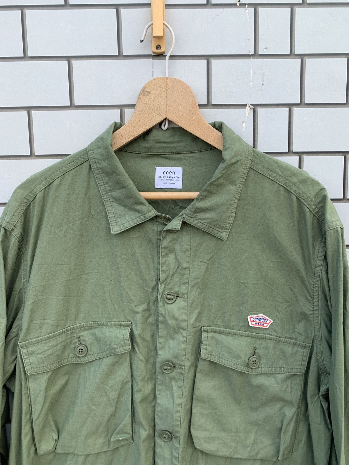 Japanese Brand Japanese Brand Coen Sun Workwear Jacket Size US XL / EU 56 / 4 - 3 Thumbnail