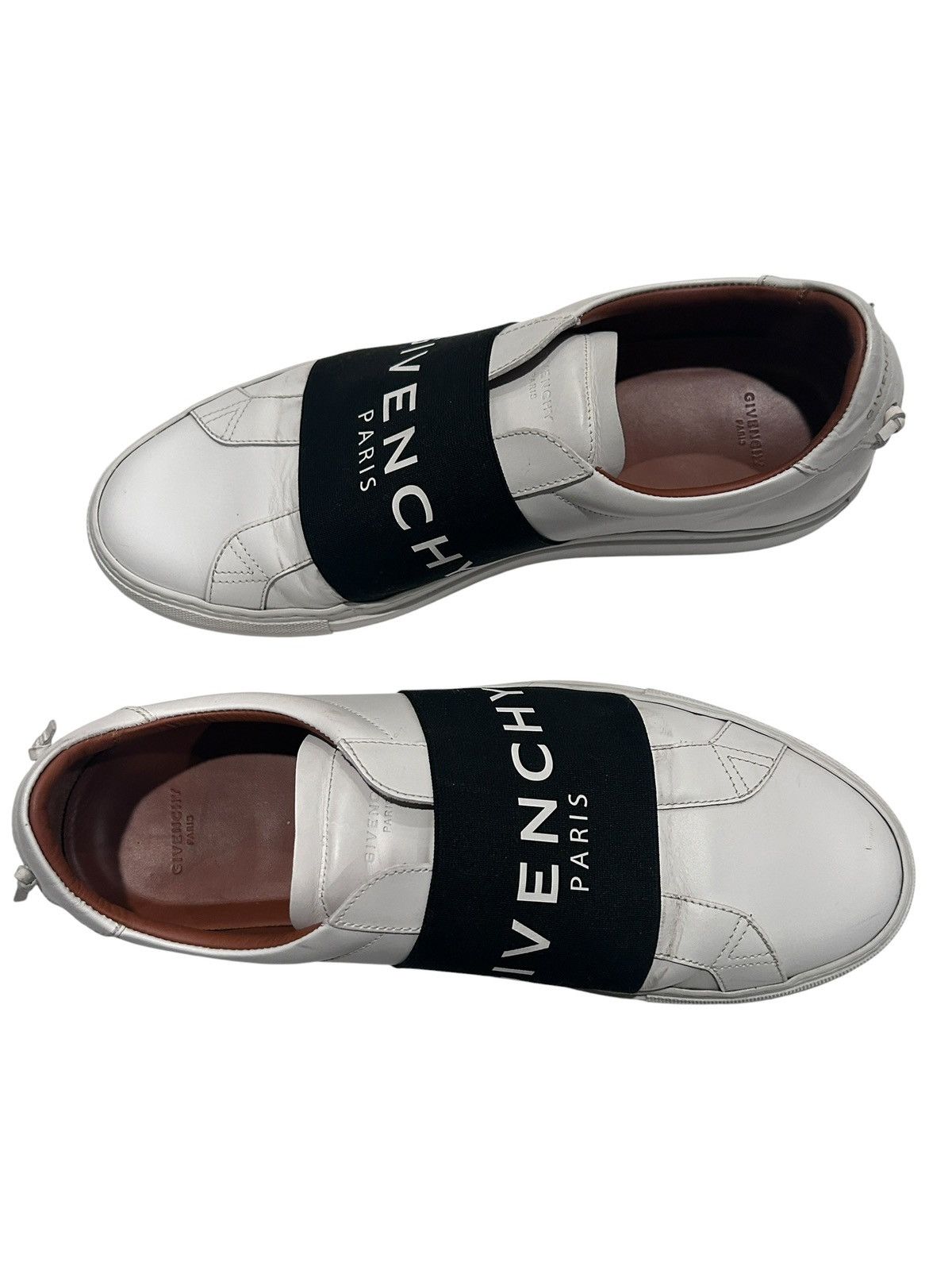 Givenchy Givenchy Urban Street Sneaker White Slip on Shoes Mens 42 Size US 9 / EU 42 - 4 Thumbnail