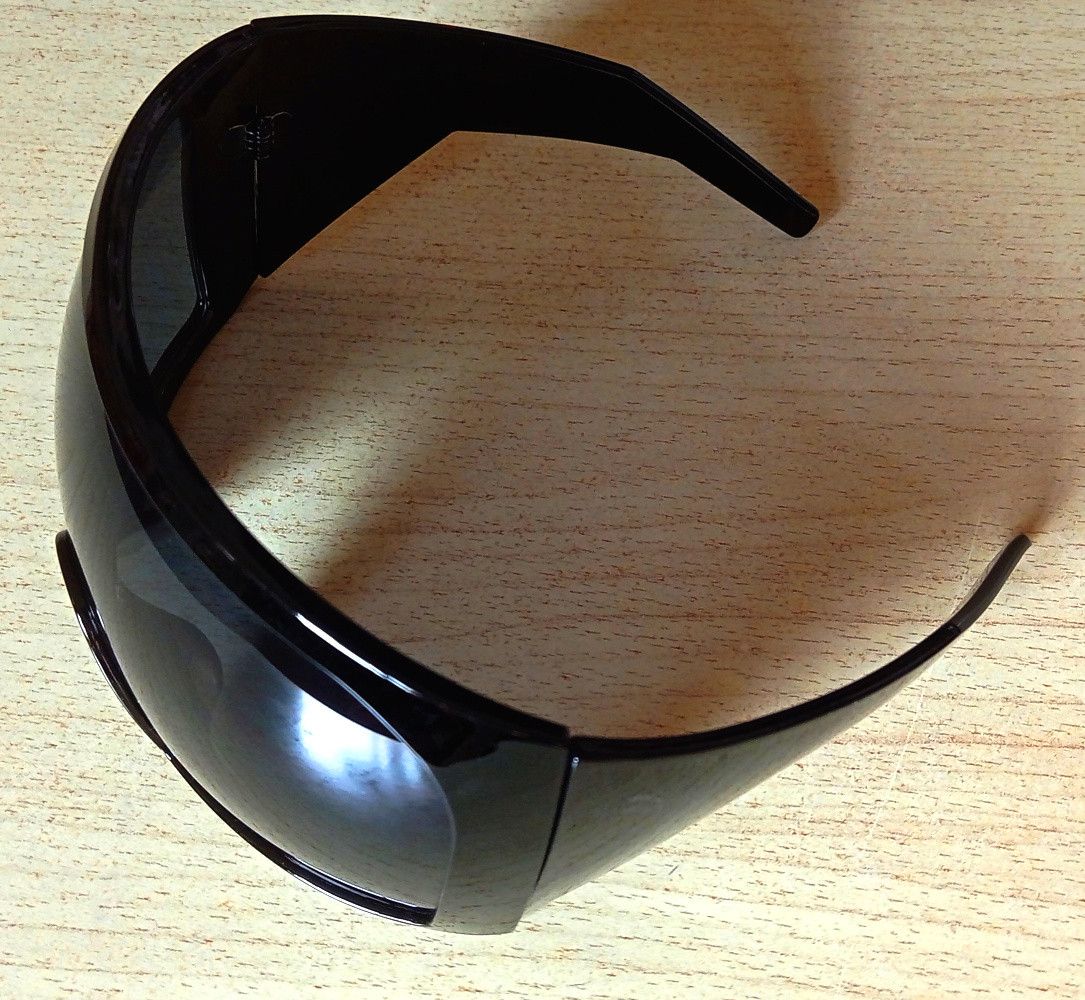 Jewelry × Vintage Punk BLACK MYTH Oversize Mask Armor Sunglasses Size ONE SIZE - 3 Thumbnail