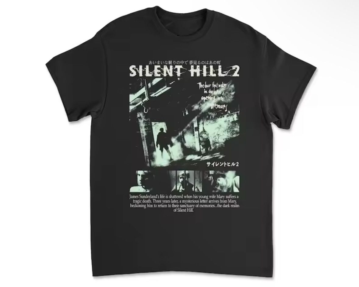 Japanese Brand Streetwear Vintage Retro Silent Hill 2 Short Sleeve T-Shirt Size US L / EU 52-54 / 3 - 1 Thumbnail