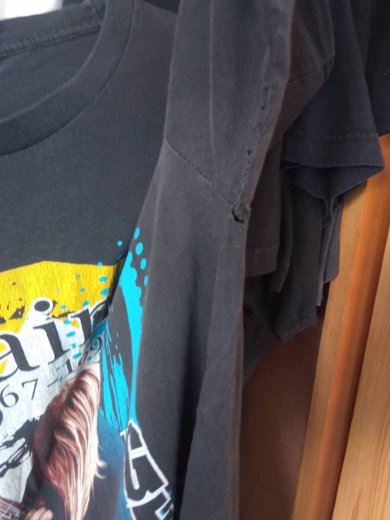 Nirvana × Vintage Rare Kurt Cobain 1967-1994 vintage faded tee Size US L / EU 52-54 / 3 - 5 Thumbnail