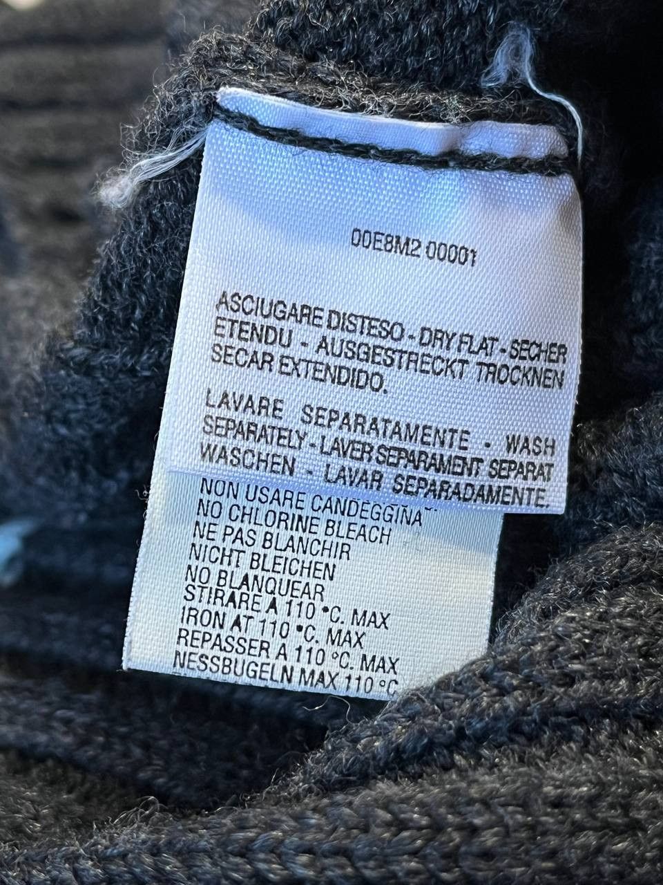 Diesel Vintage Diesel knit wool mens sweater in dark gray y2k Size US M / EU 48-50 / 2 - 8 Thumbnail