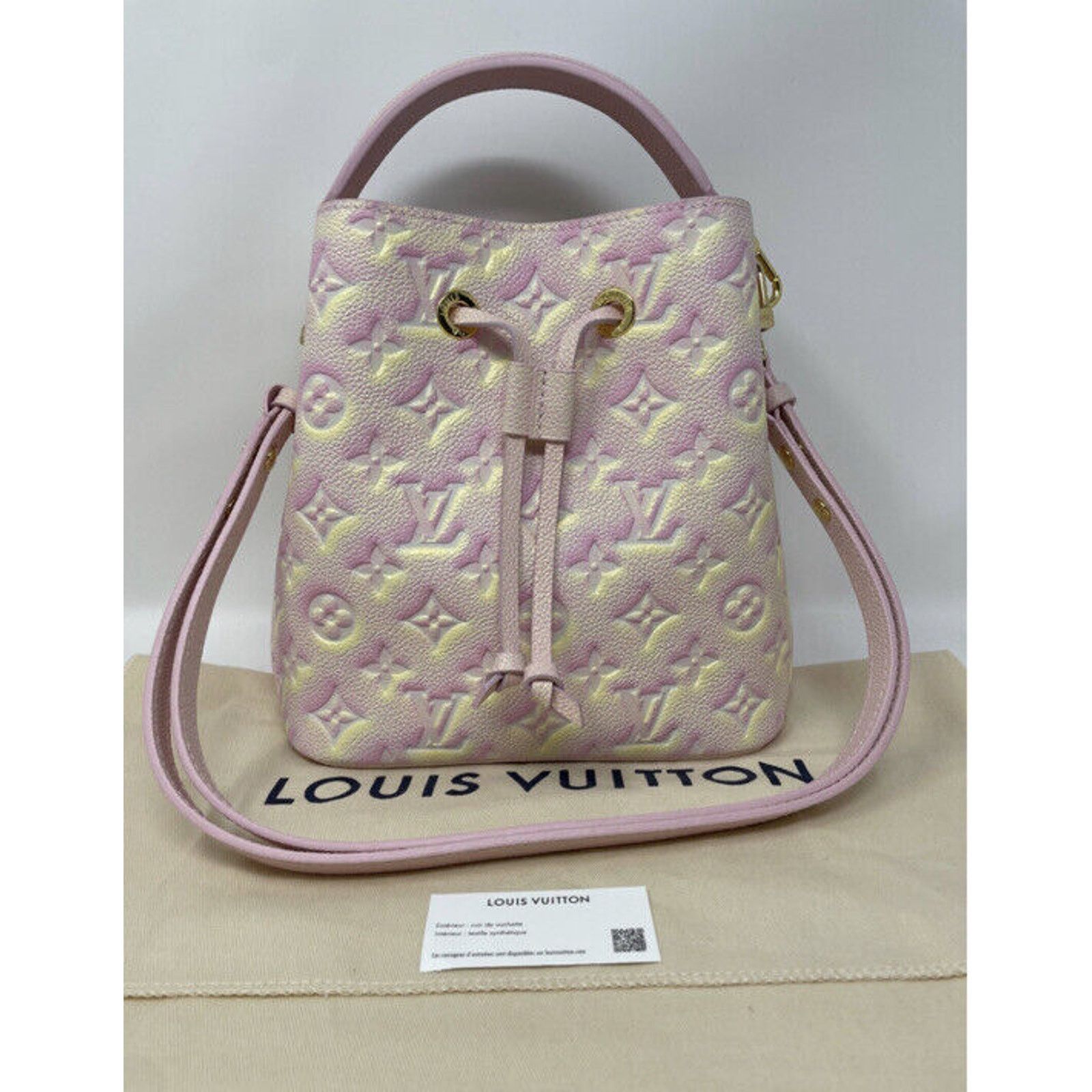 Louis Vuitton Louis Vuitton Stardust Neonoe & Drawstring Bag Mini Pink Mon Size ONE SIZE - 2 Thumbnail