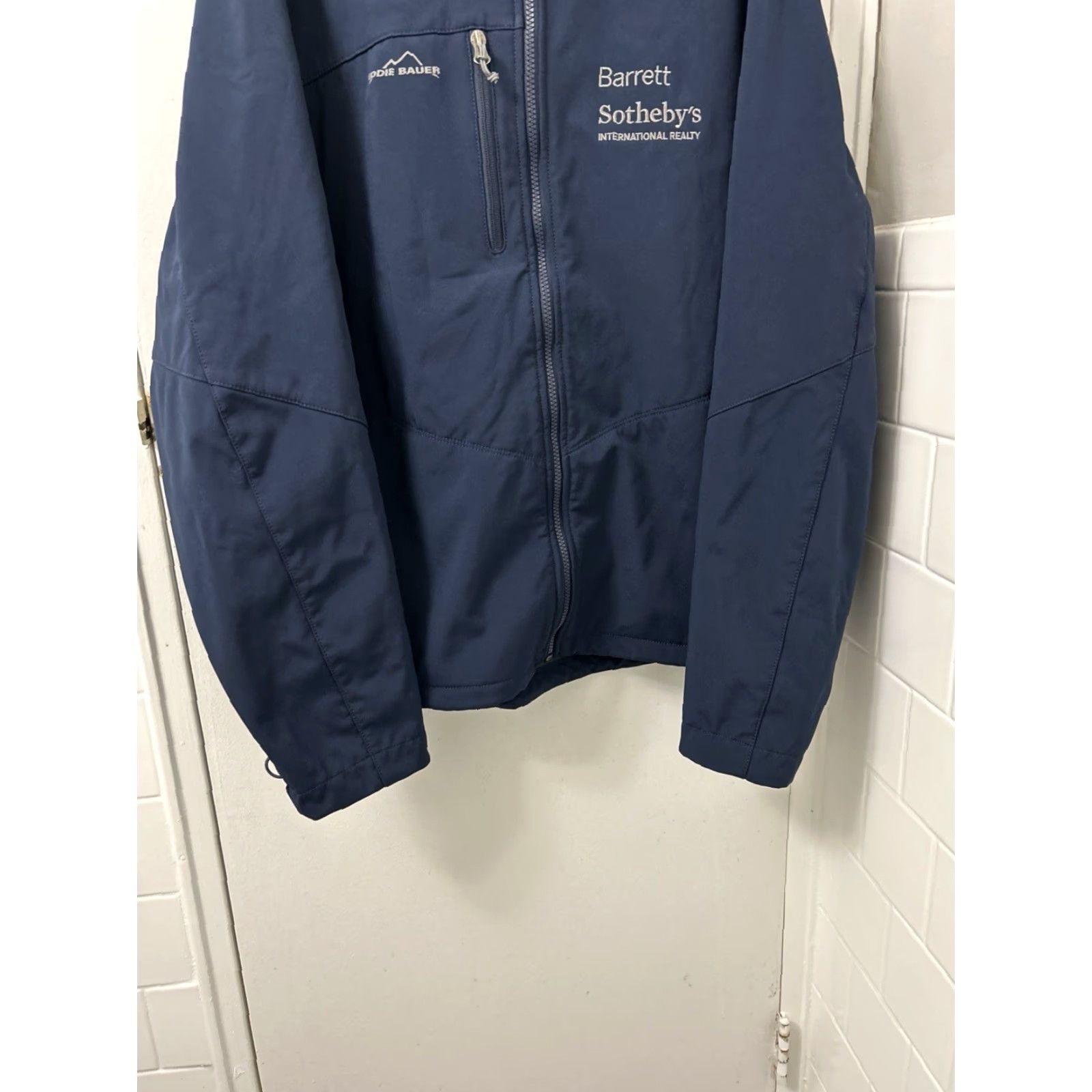 Eddie Bauer Eddie Bauer Jacket Mens XL Blue Full Zip Fleece Lined Pockets Long Sleeve Workwear Business Size US XL / EU 56 / 4 - 3 Thumbnail