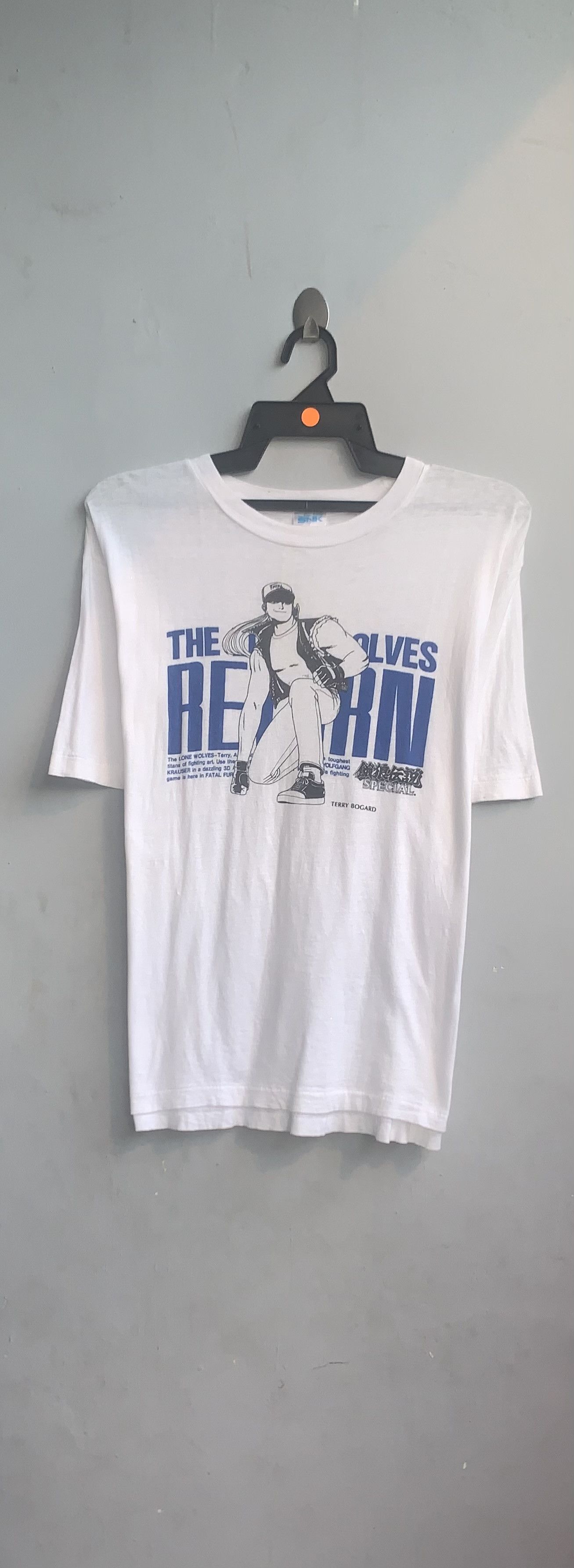 Anime Terry Bogard The King Of Fighters By SNK Vintage 90s Shirt Size US L / EU 52-54 / 3 - 1 Thumbnail