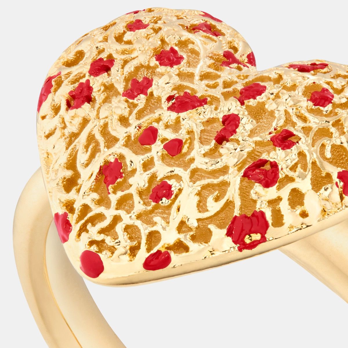 Dior o1bcso1str0126 Size:OS/Coeur Des Curiosites Ring in Golden Size ONE SIZE - 4 Thumbnail